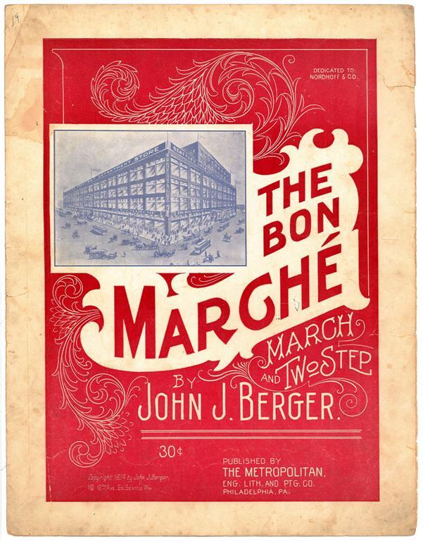Image of The Bon Marche March and Two Step, 1904