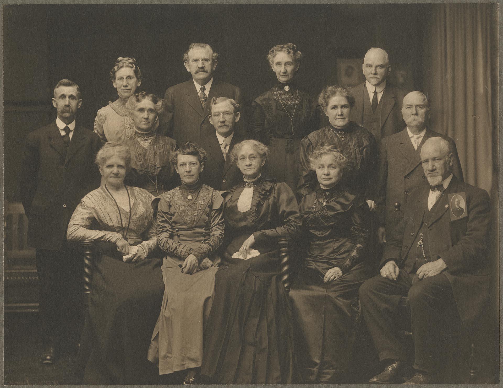 Image of Portrait of Territorial University Alumni, Seattle, November 4, 1911