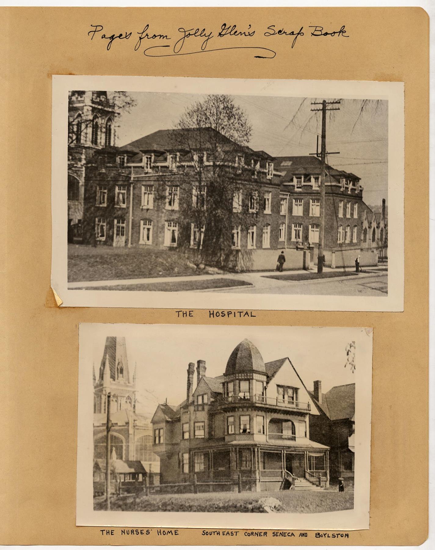 Image of Photographs of Minor Private Hospital and nurses' residence 