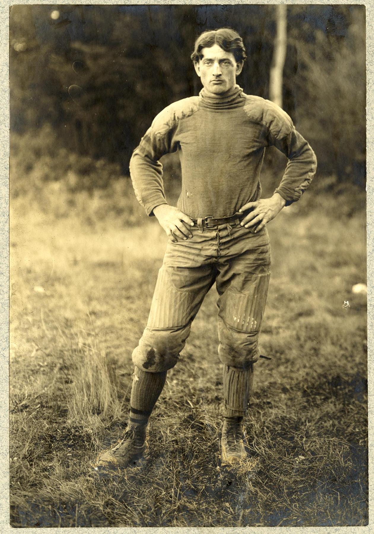 Image of Owen Crim, Captain of University of Washington football team, Seattle, circa 1904