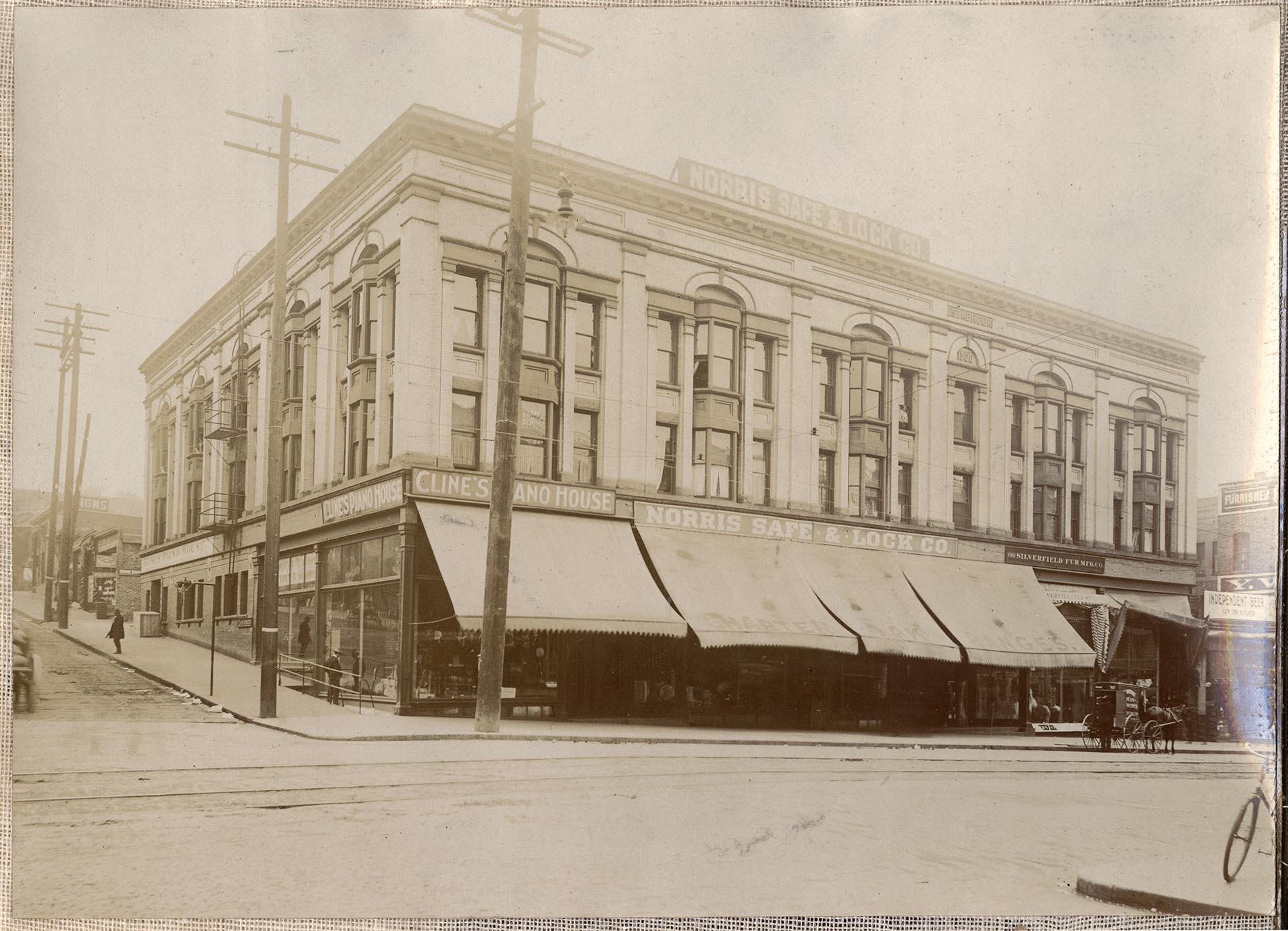 Image of Estabrook building, 1336 2nd Avenue, Seattle, 1904