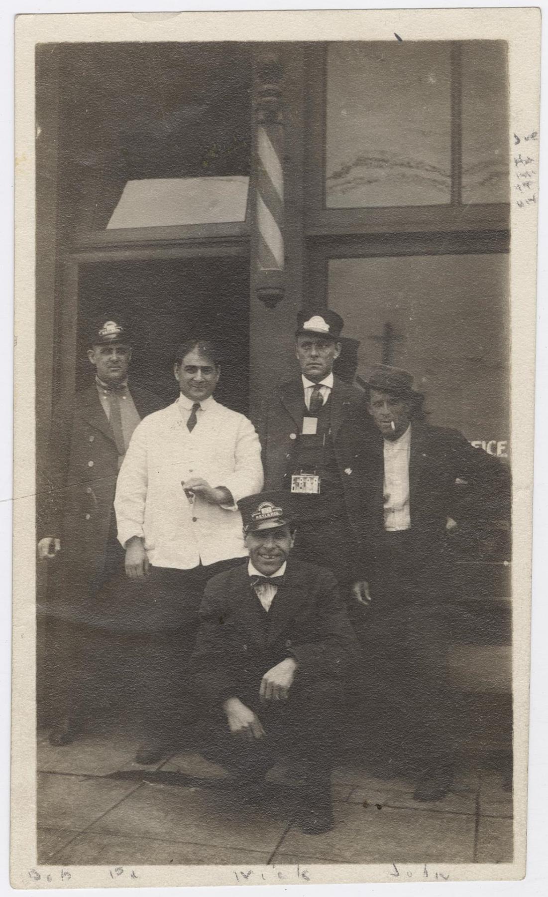 Image of Portrait of Squire Park residents, Seattle, 1918