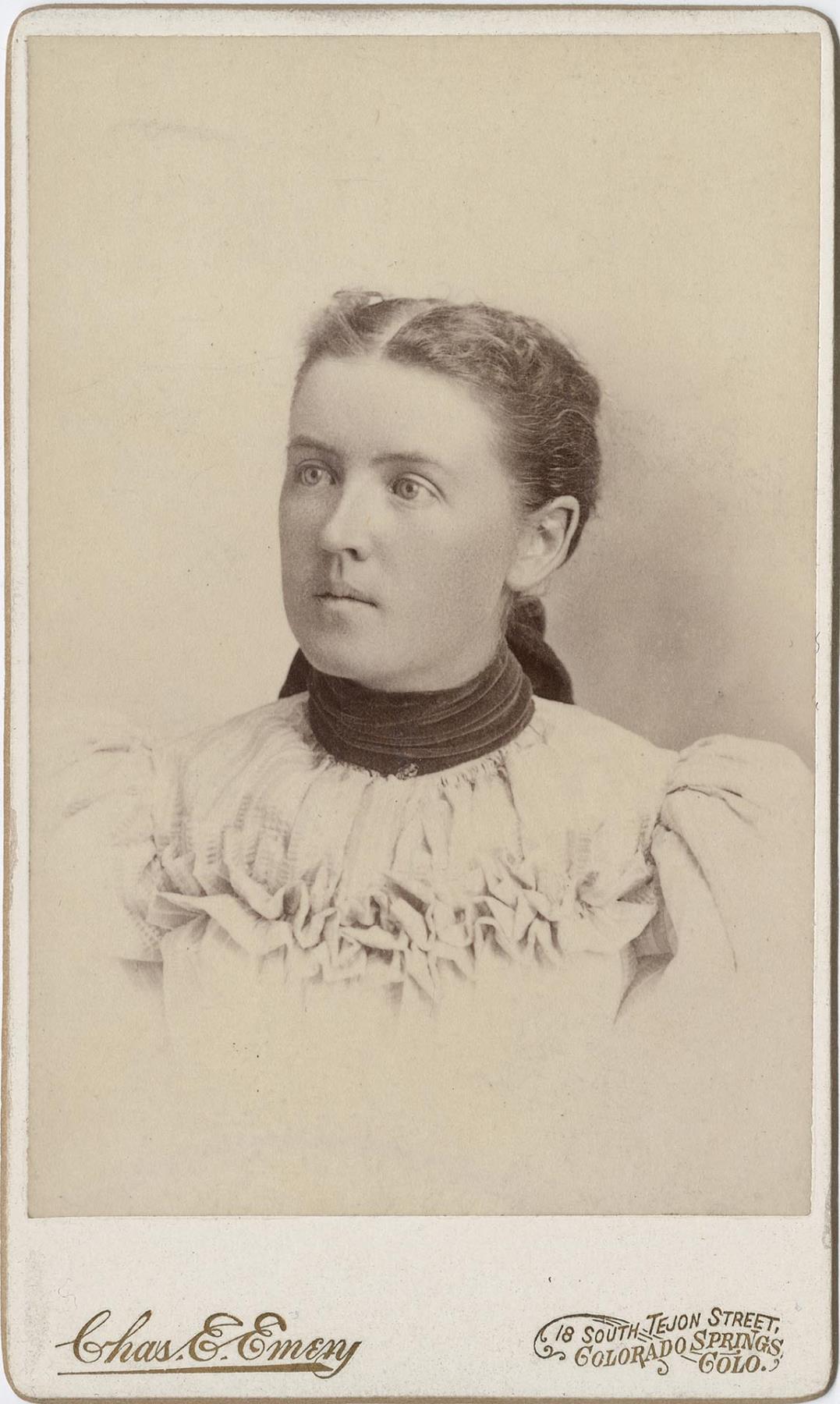 Image of Portrait of Winona Bailey, circa 1890