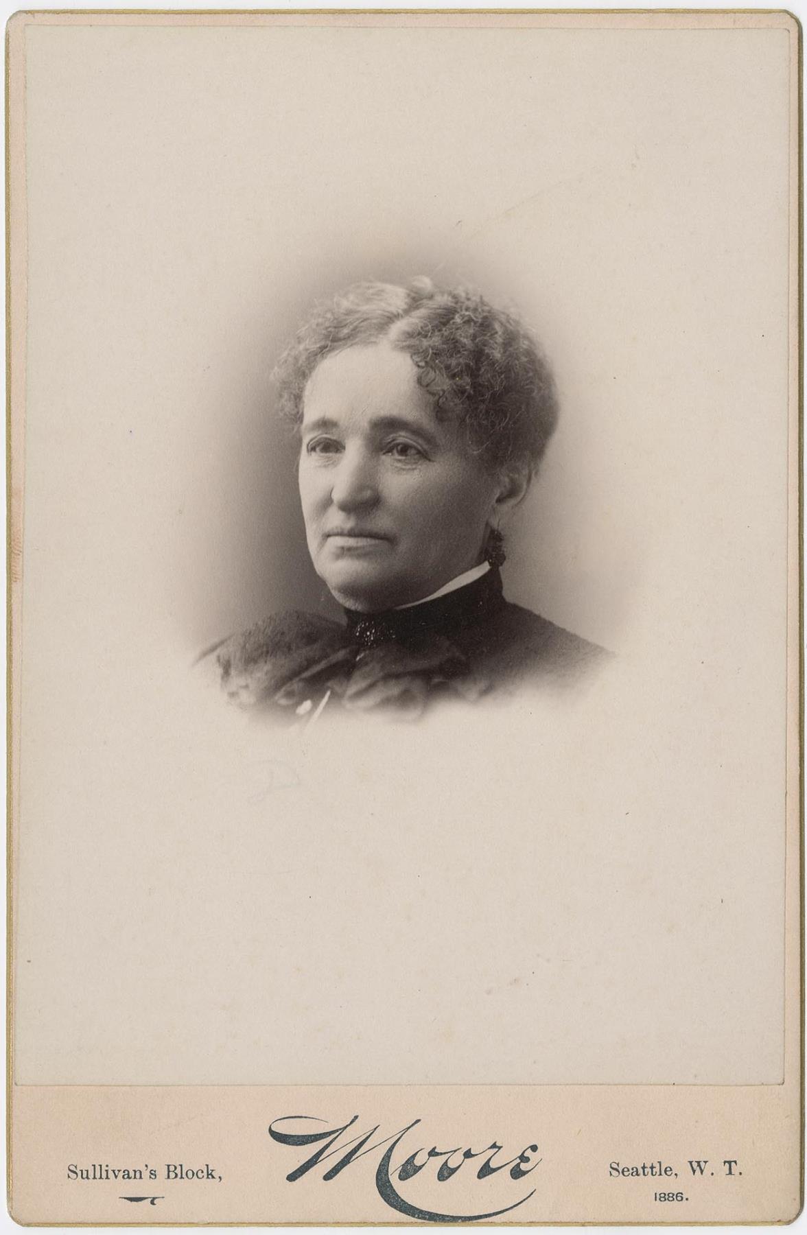 Image of Portrait of Elizabeth Stacy, Seattle, 1886