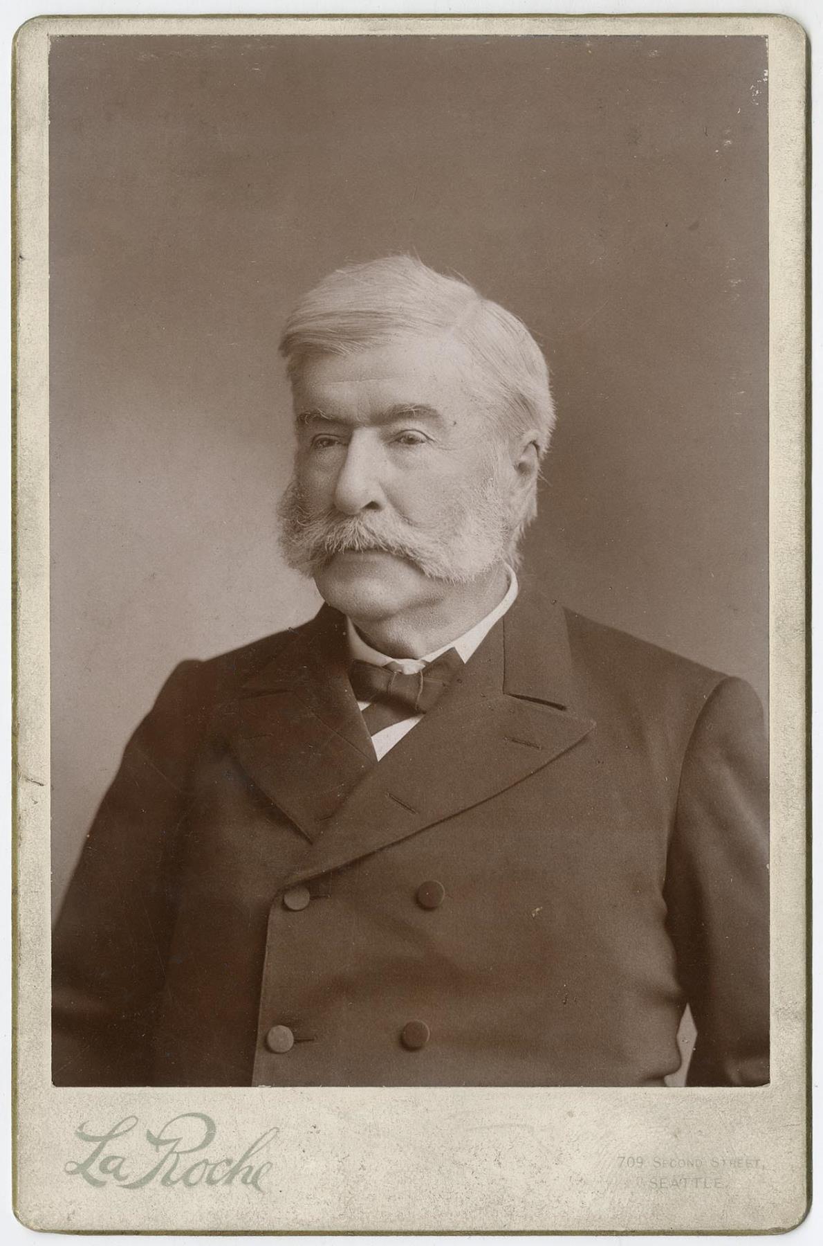 Image of Portrait of Colonel Granville O. Haller, Seattle, circa 1880