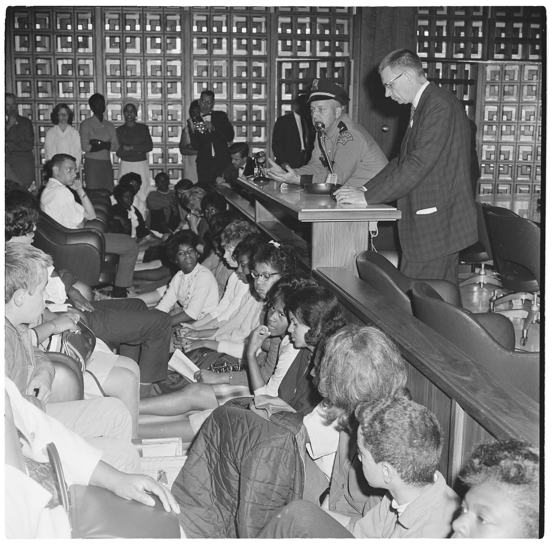 Image of Sit-in at City Council Chambers, City Hall, Seattle, July 25, 1963