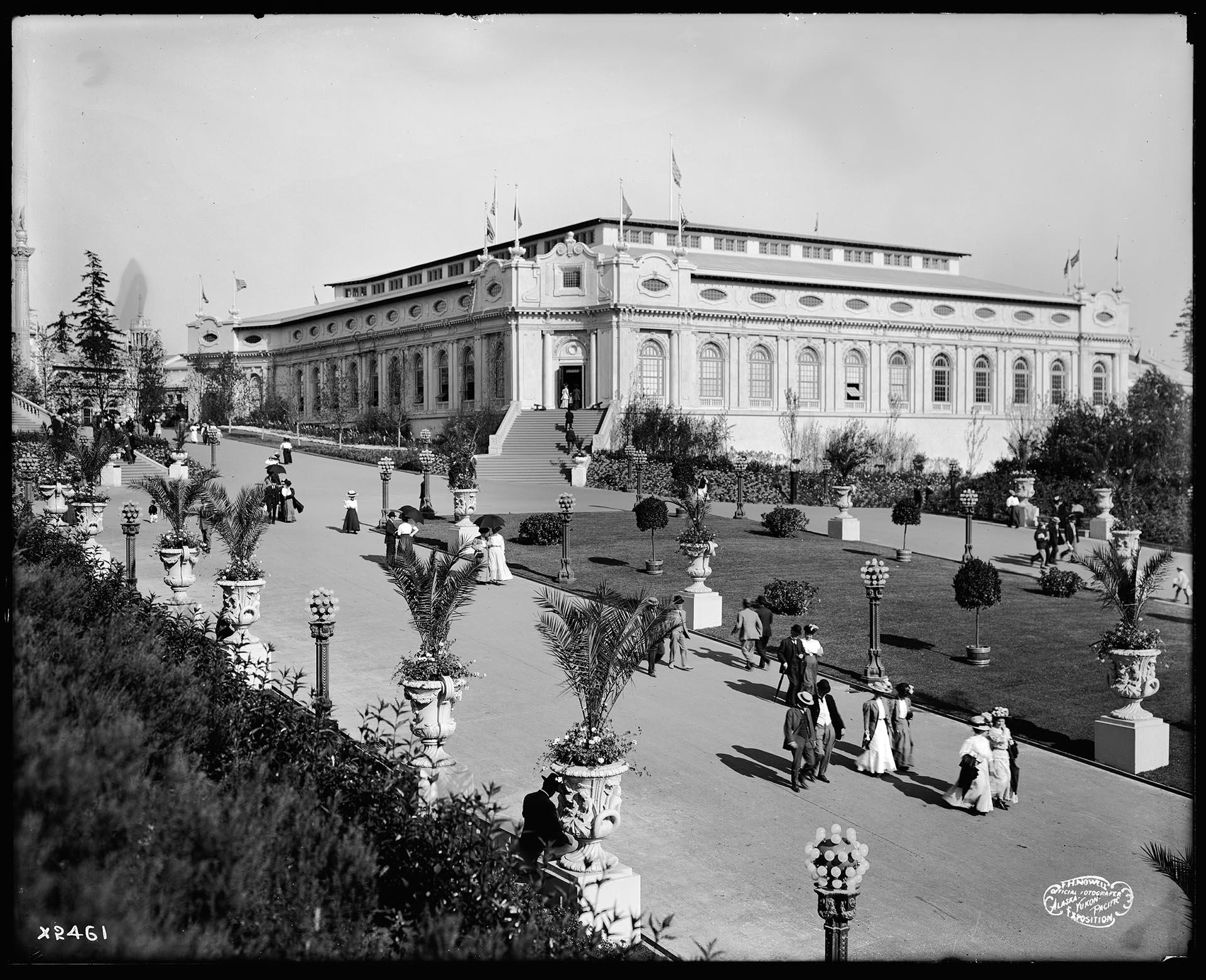 Image of Alaska Building at the Alaska-Yukon-Pacific Exposition, 1909