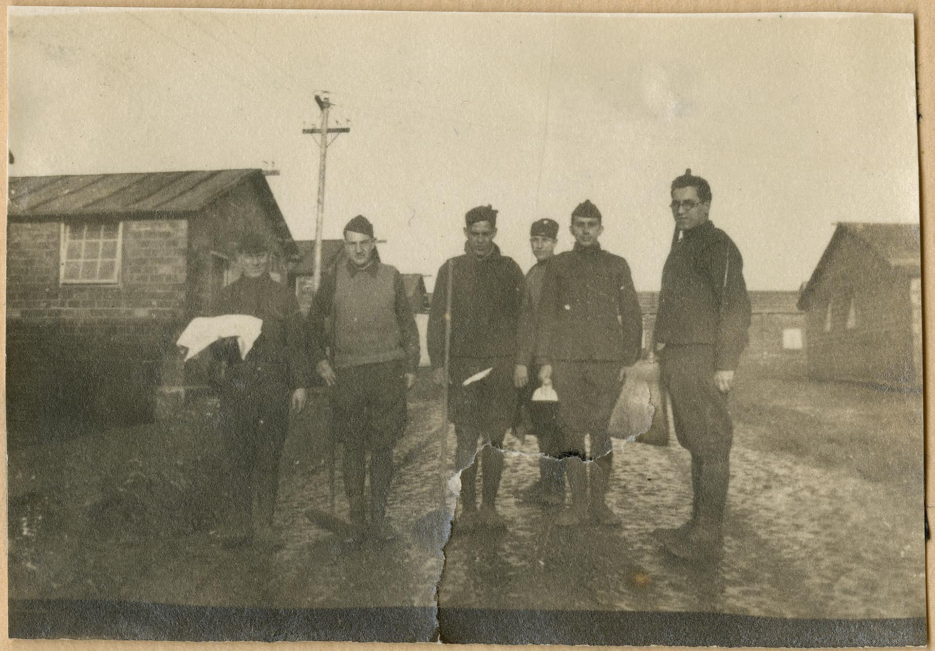 Image of Personnel at U. S. Army Base Hospital No. 50, Mesves sur Loire, France, 1918