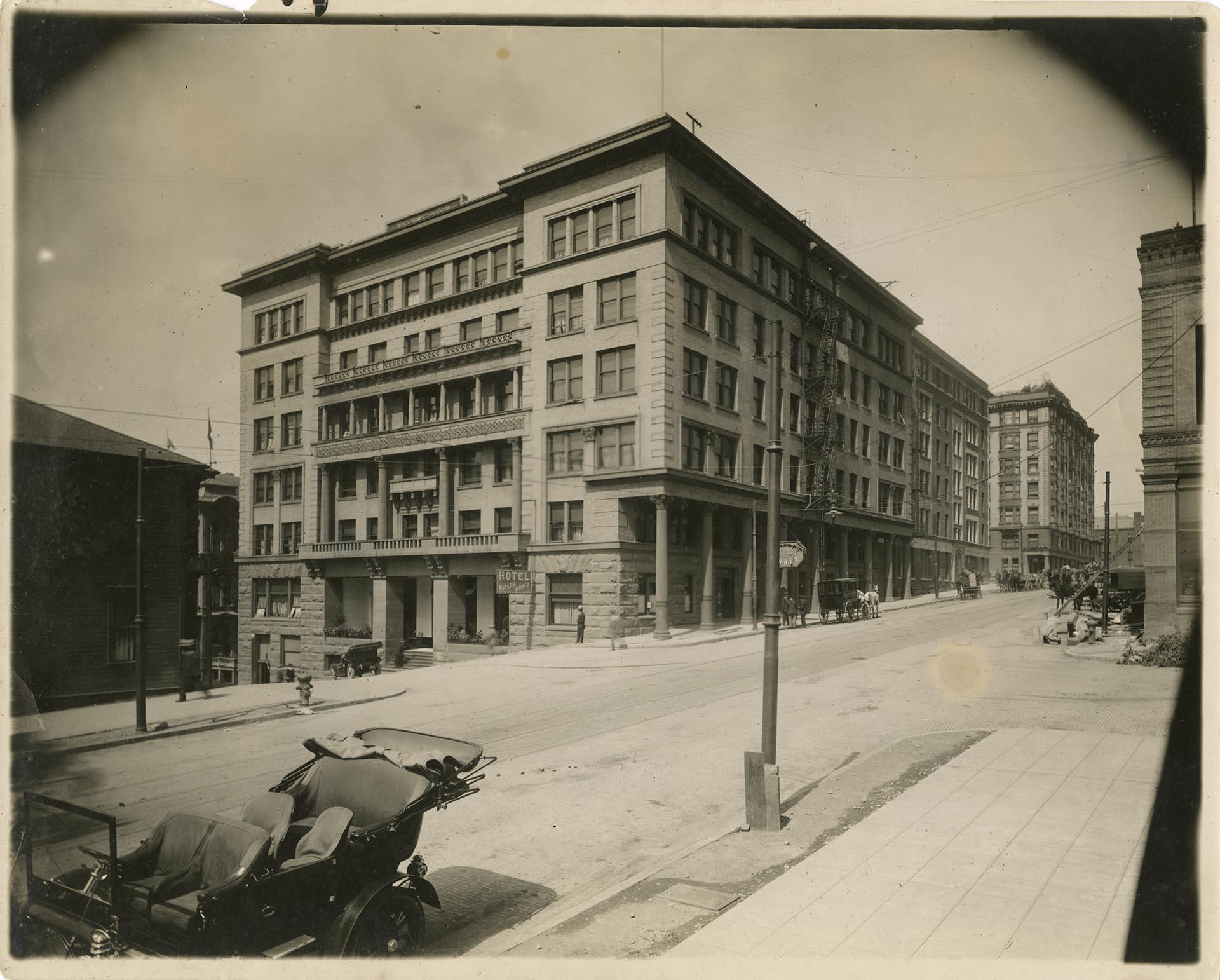 Image of Hotel Butler Annex, Seattle, 1909