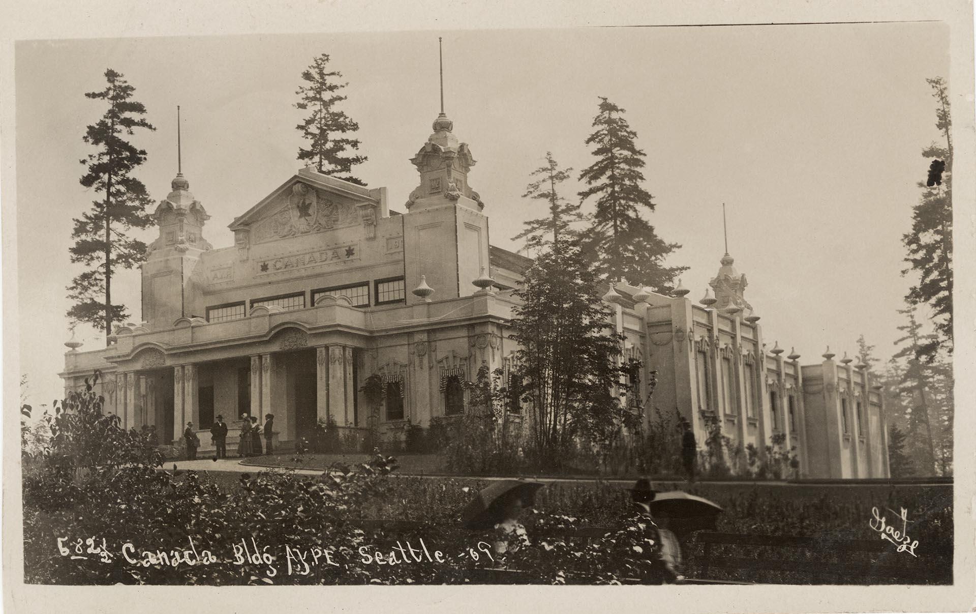 Image of Canada Building at the Alaska-Yukon-Pacific Exposition, Seattle, 1909