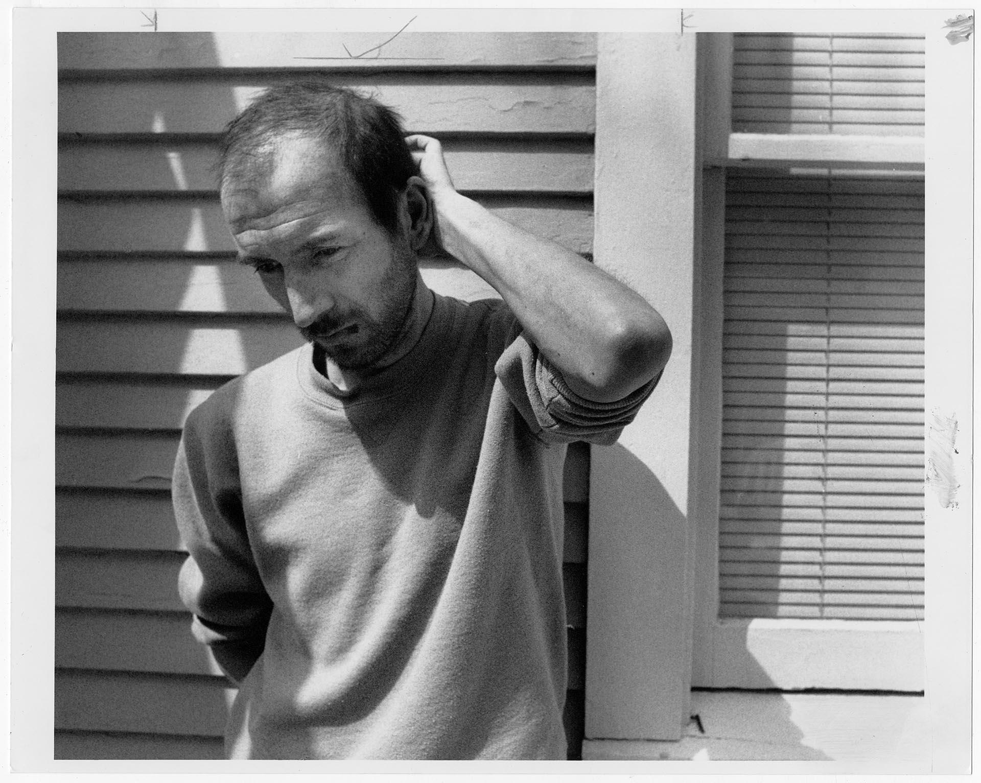 Image of Man living with AIDS at Rosehedge House, Seattle, July 27, 1990
