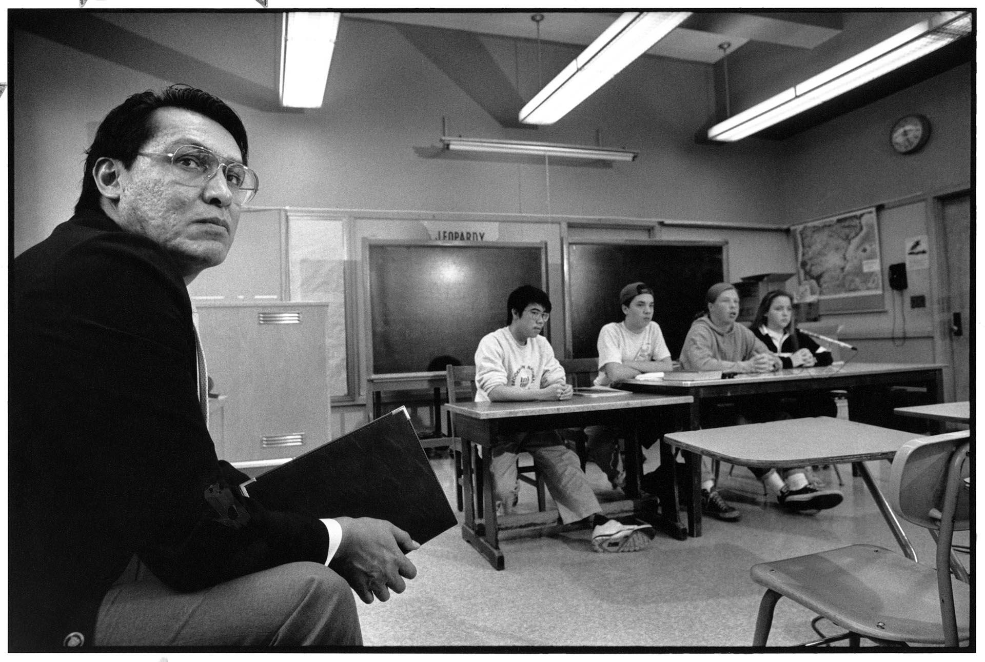 Image of Bob Eagle Staff and West Seattle High School ASB officers, Seattle, November 15, 1991