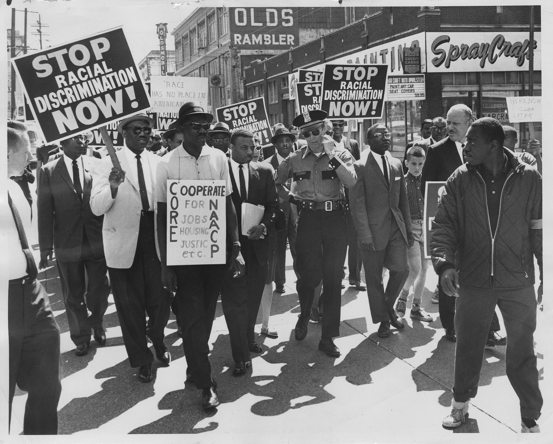 Image of Anti-discrimination march, Seattle, June 15, 1963
