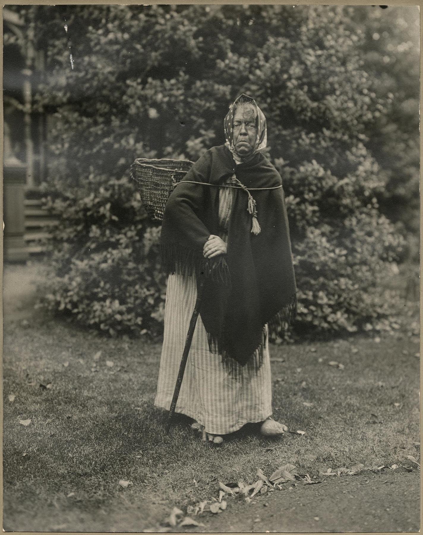 Image of Mrs. William Biglow in redface at Founders' Day Ball, Seattle, November 13, 1911