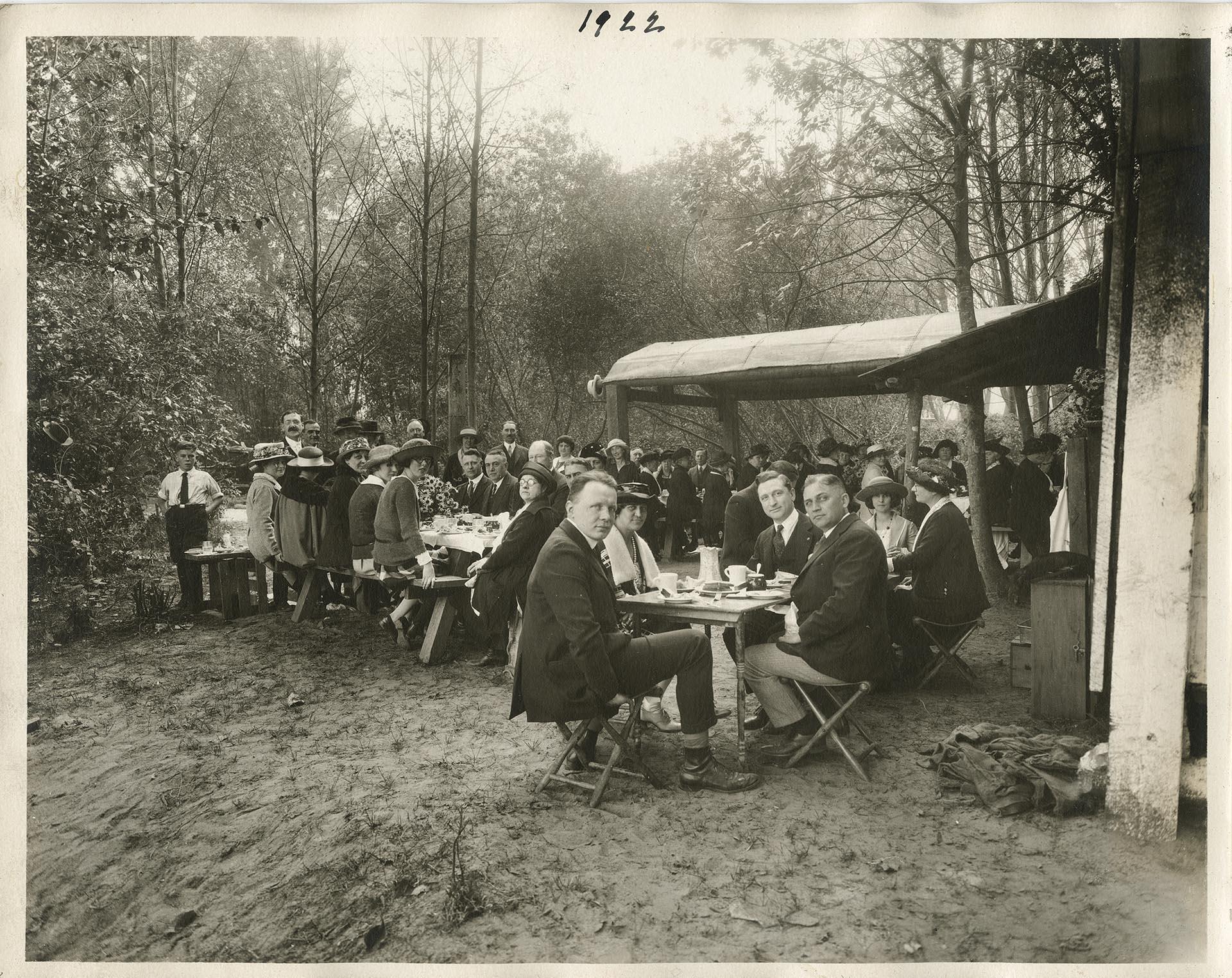Image of Annual luncheon at Carkeek Park, Seattle, October 1922