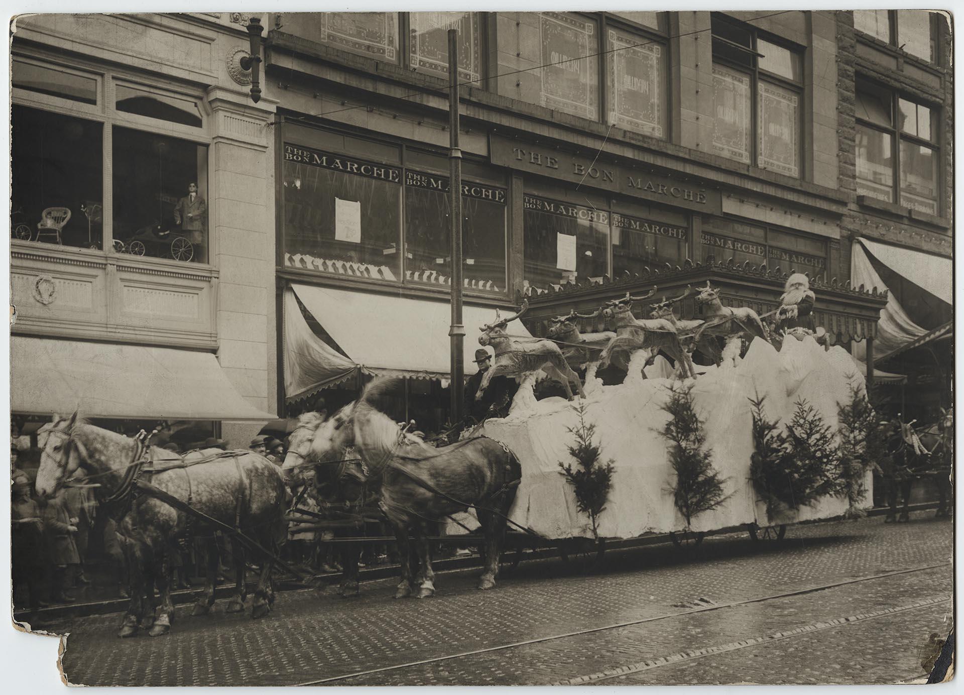 Image of Santa Claus and 