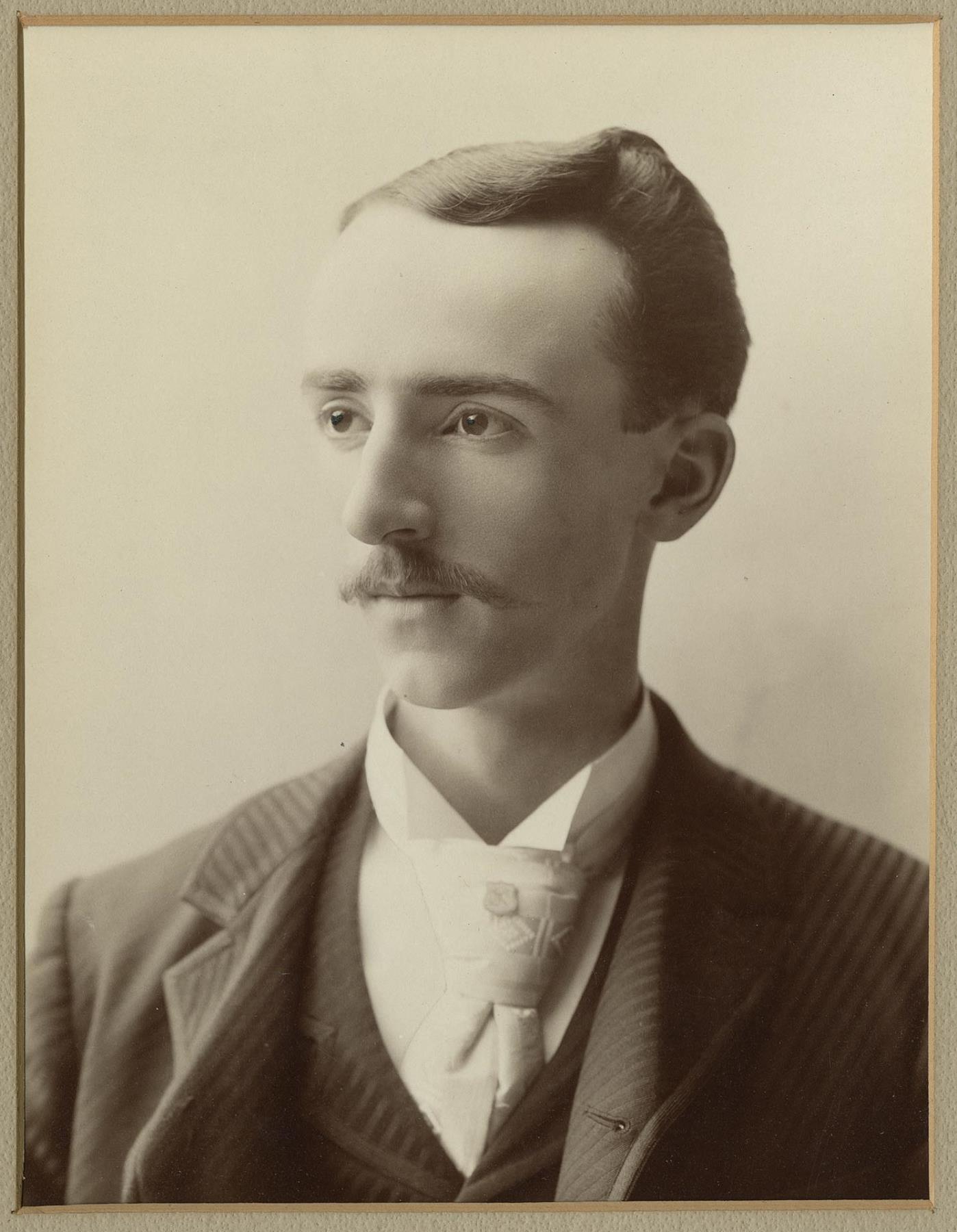 Image of Portrait of Victor W. S. Denny, Seattle, circa 1890