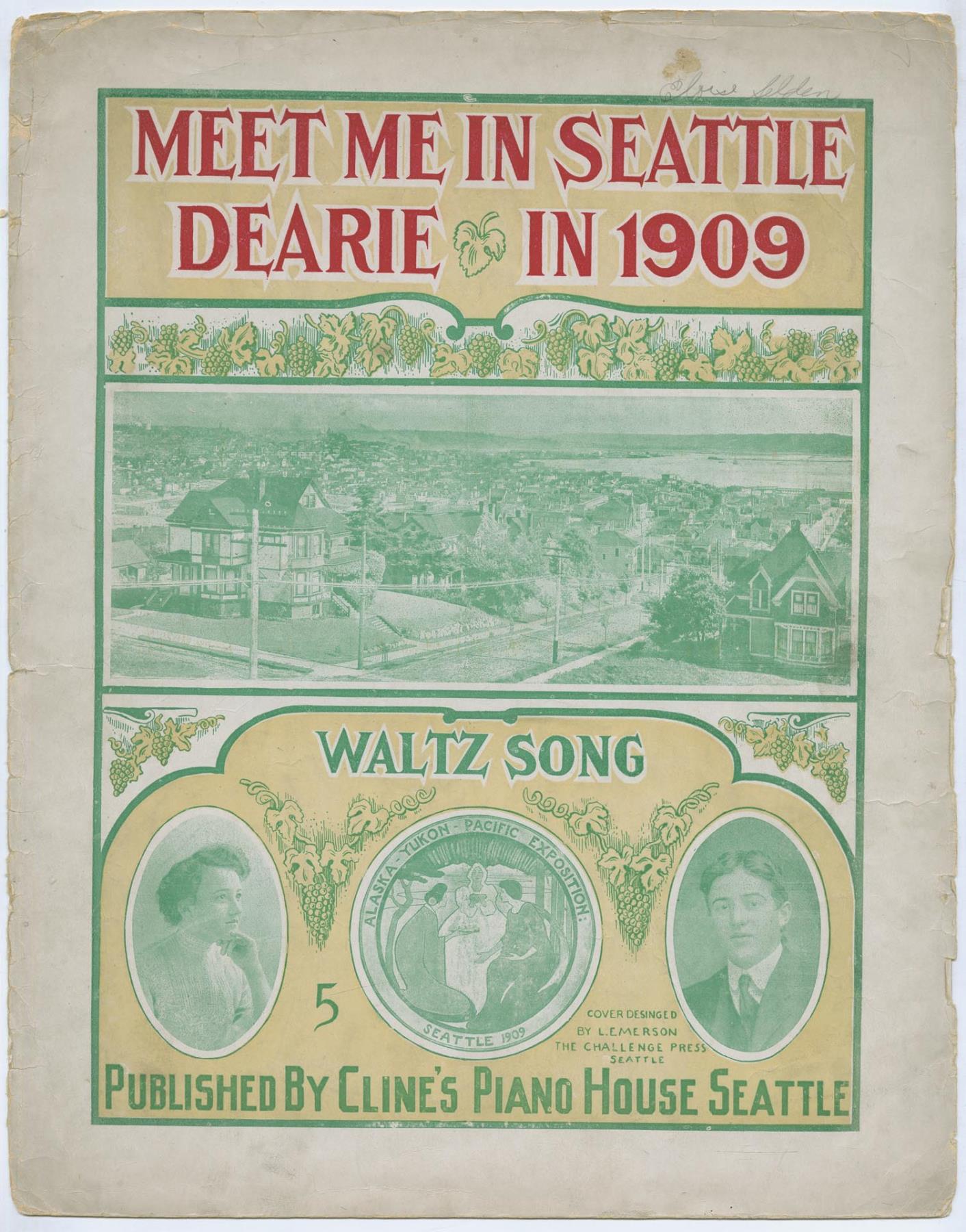 Image of Meet Me in Seattle Dearie in 1909