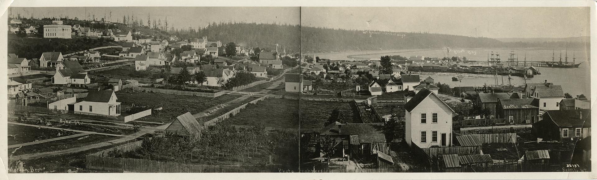 Image of Panorama of Seattle, 1878