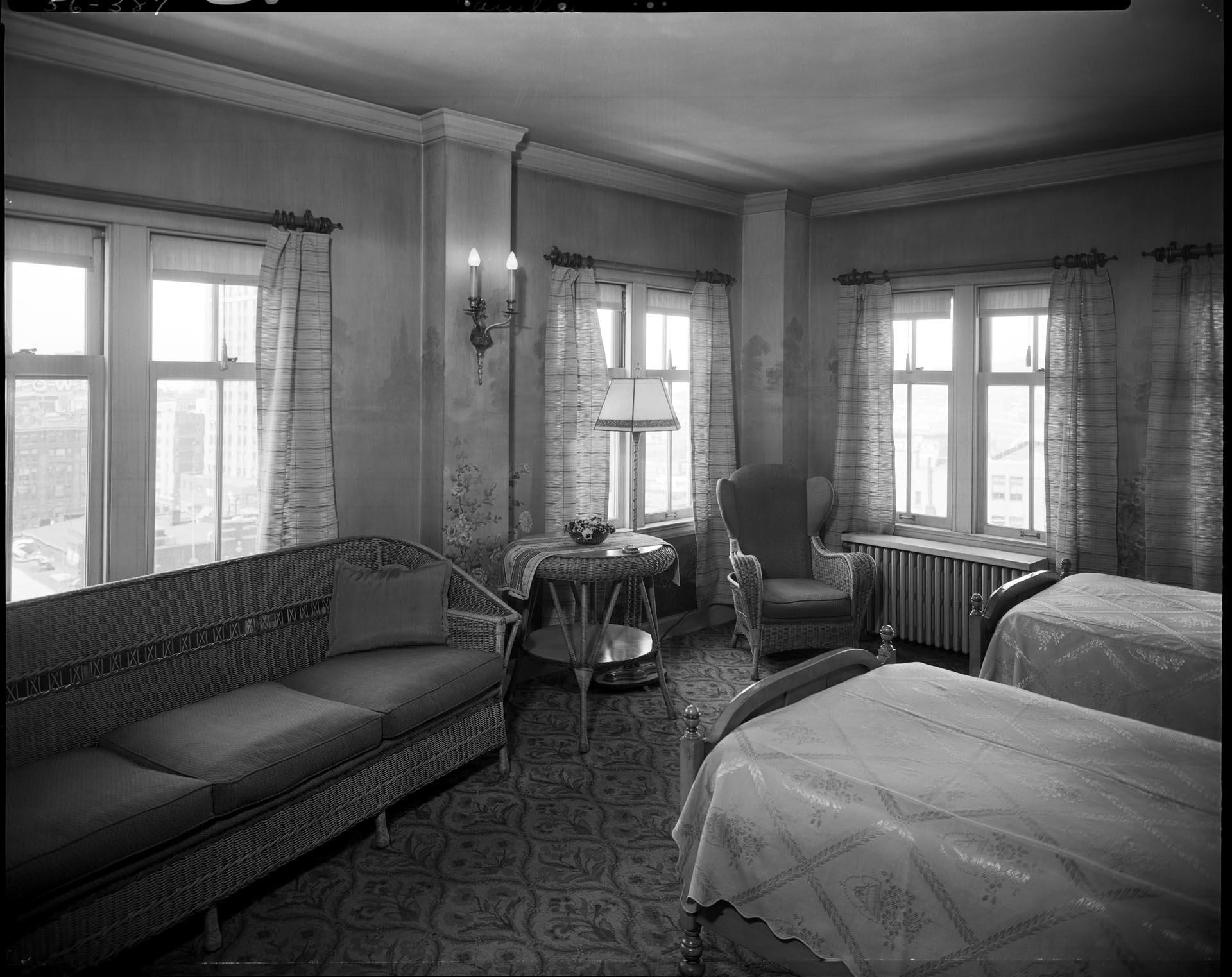 Image of Room at the Camlin Hotel, Seattle, 1926