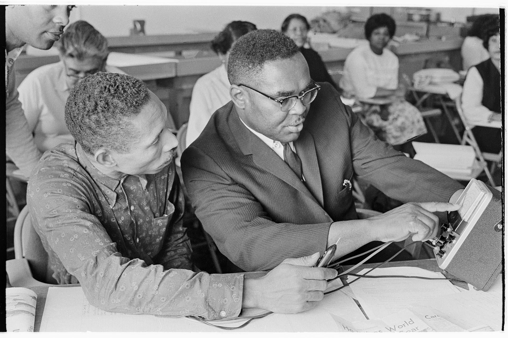 Image of Seattle Opportunities Industrialization Center (SOIC) open house, 1967