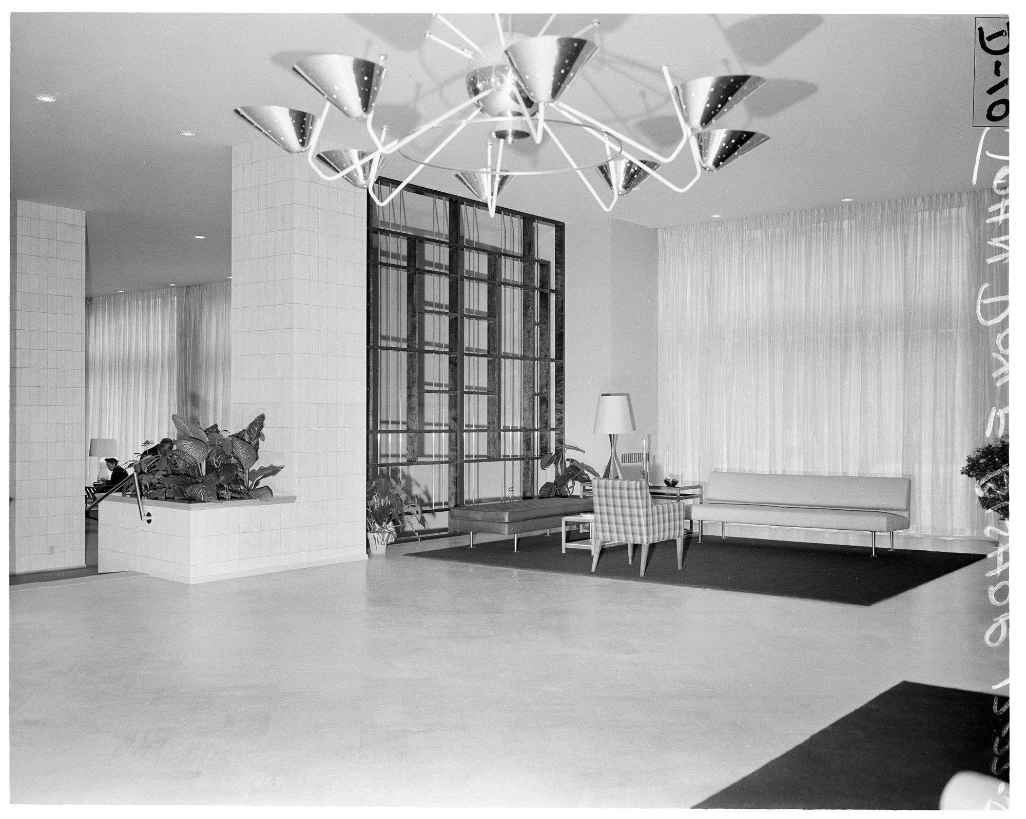 Image of Interior of John Doyle Bishop store, Seattle, December 1954