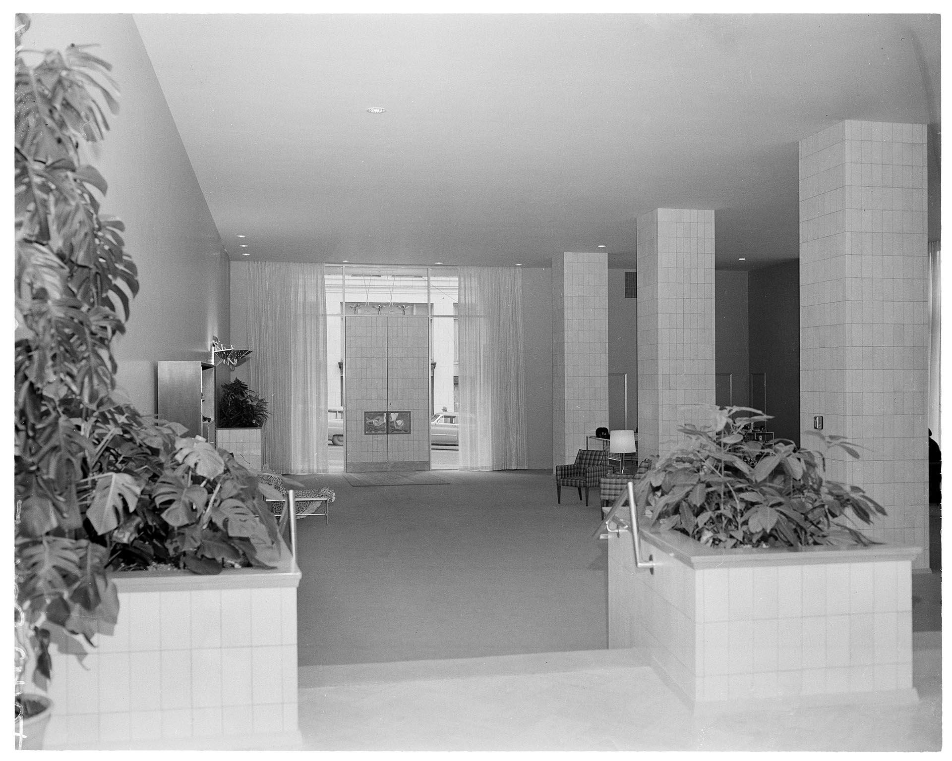 Image of Interior of John Doyle Bishop store, Seattle, December 1954