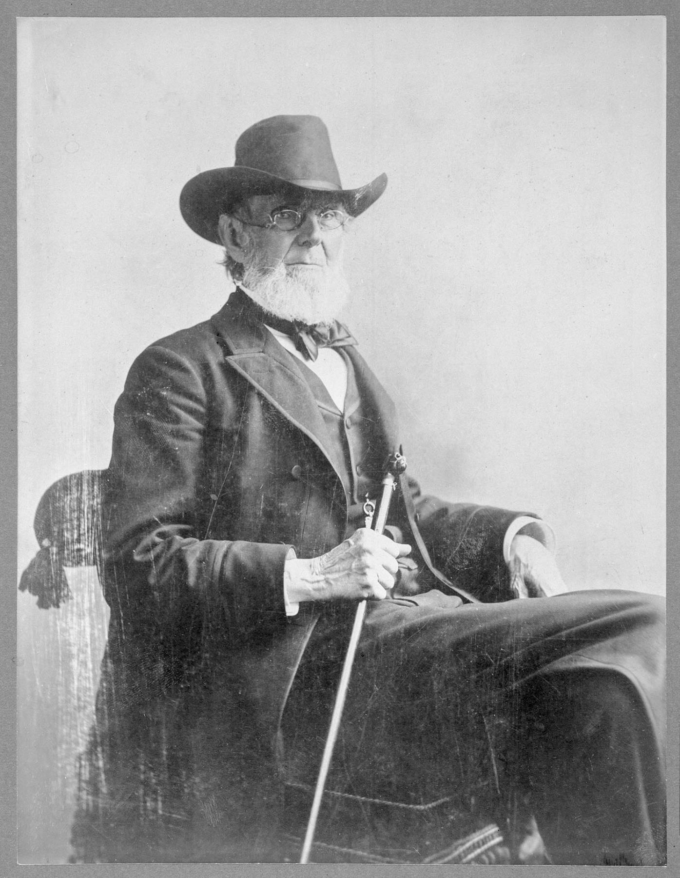 Image of Portrait of Beriah Brown, Seattle, circa 1890