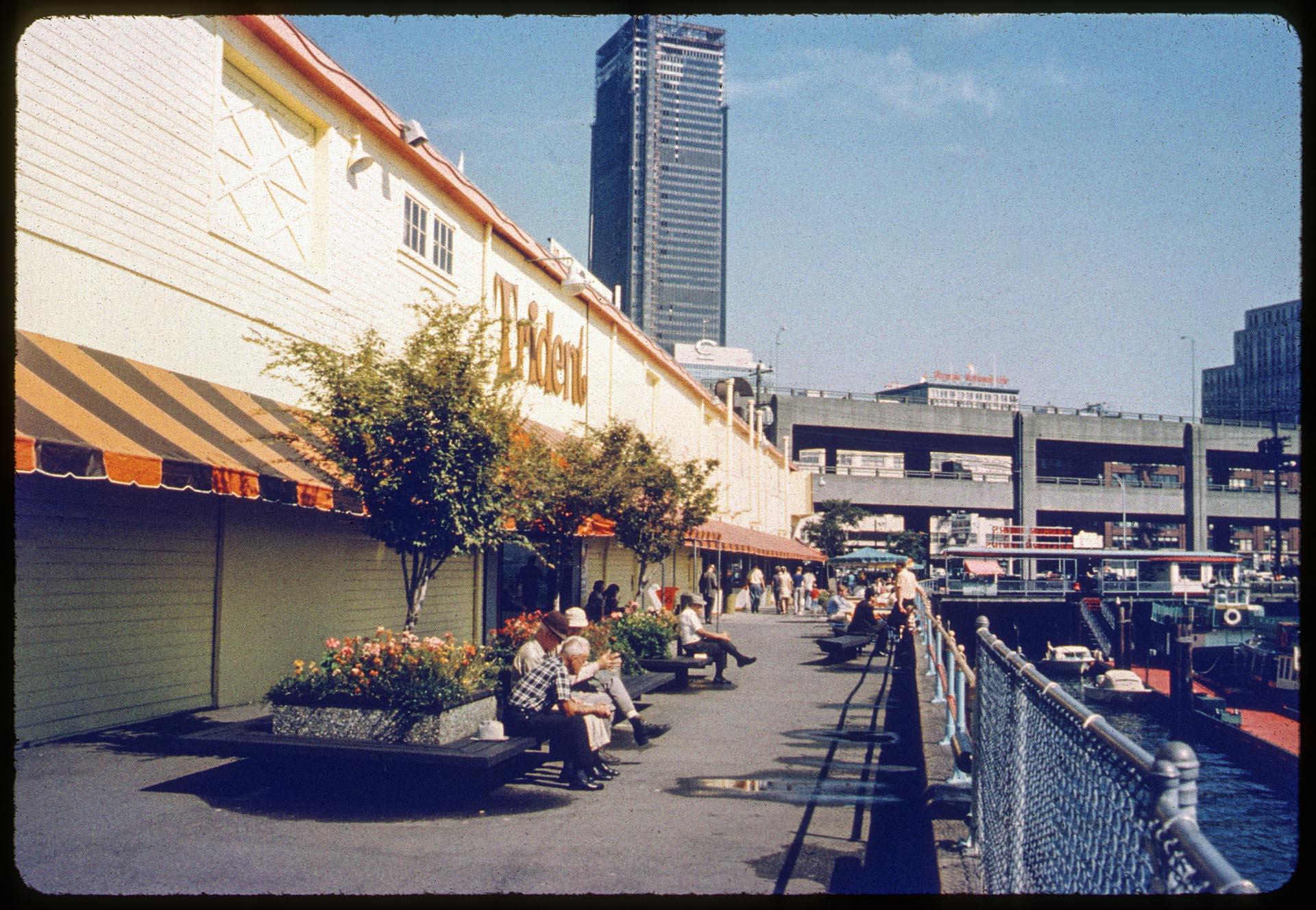 Image of Trident Imports on Pier 56, Seattle, 1969