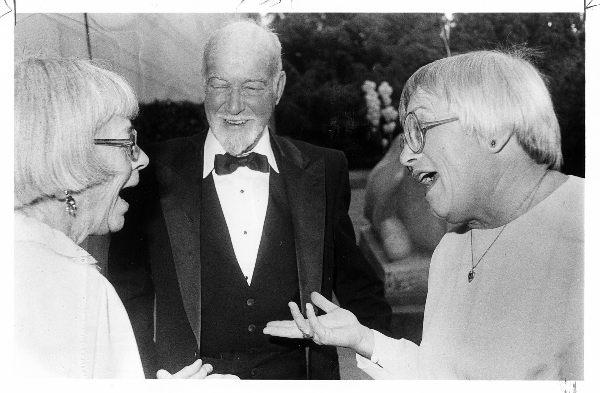 Image of Kenneth Callahan and others at the 50th Anniversary of the Seattle Art Museum, June 28, 1983