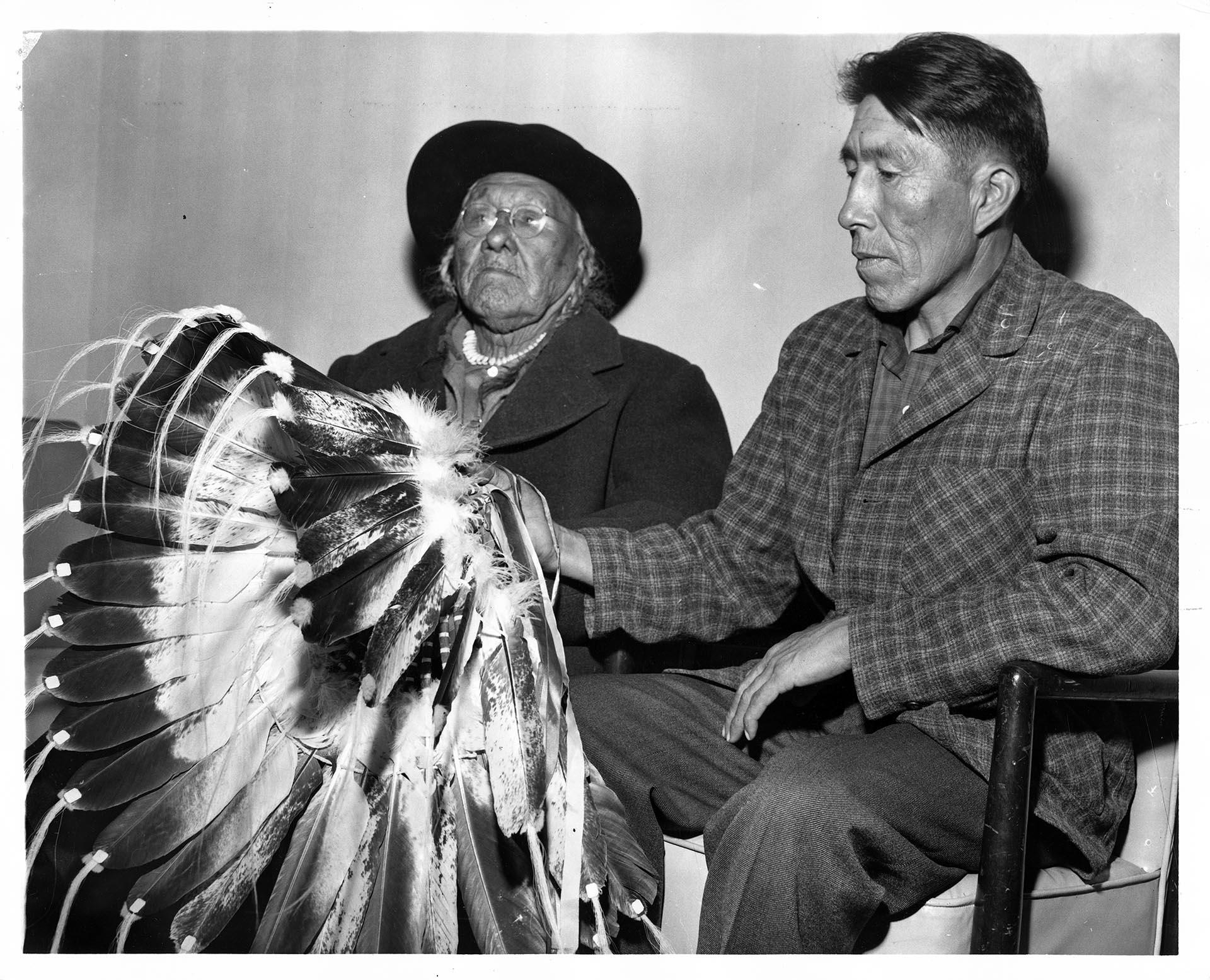 Image of Last Guns and Eagle Plume, Seattle, November 2, 1961
