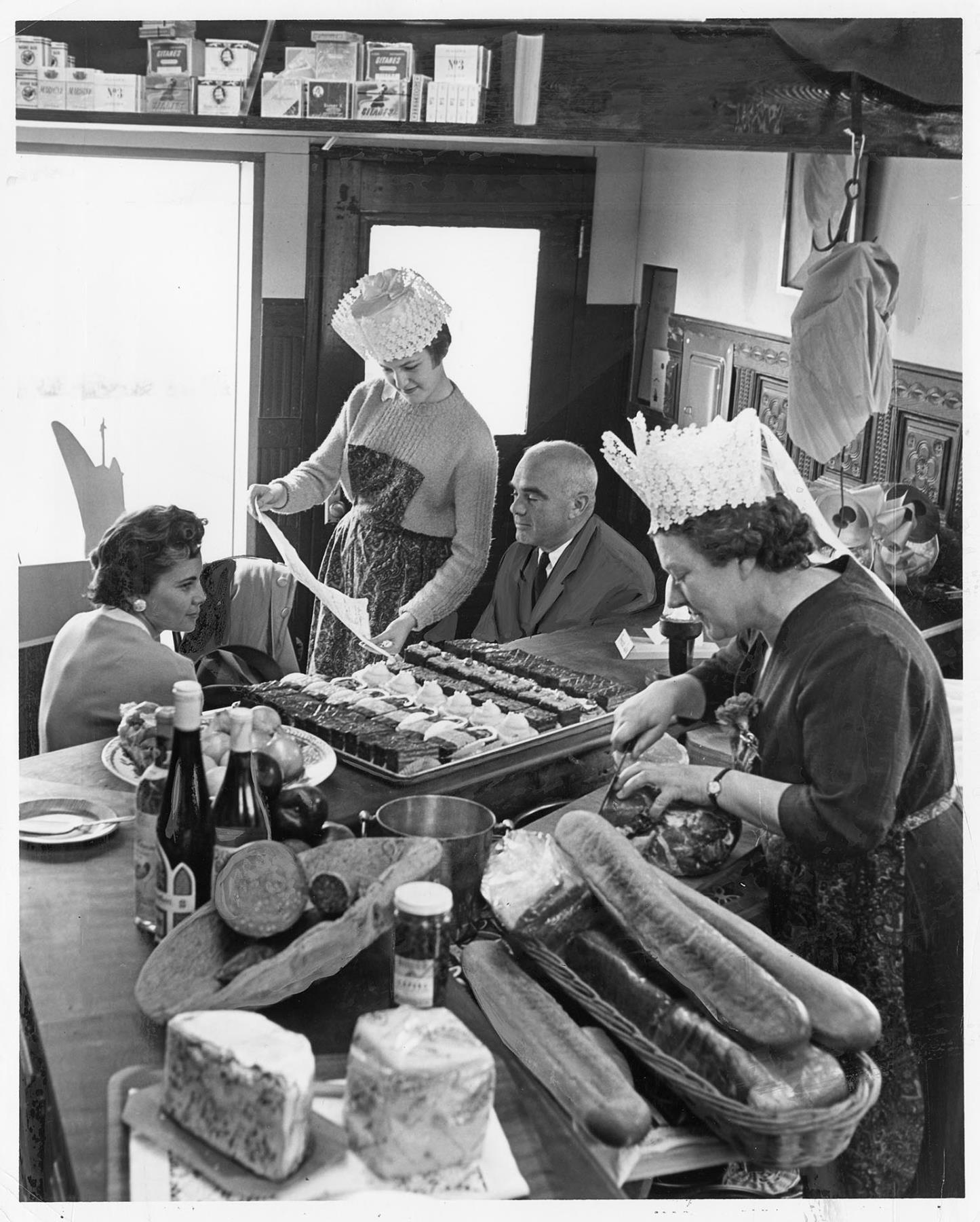 Image of The French Corner restaurant, Seattle, 1962