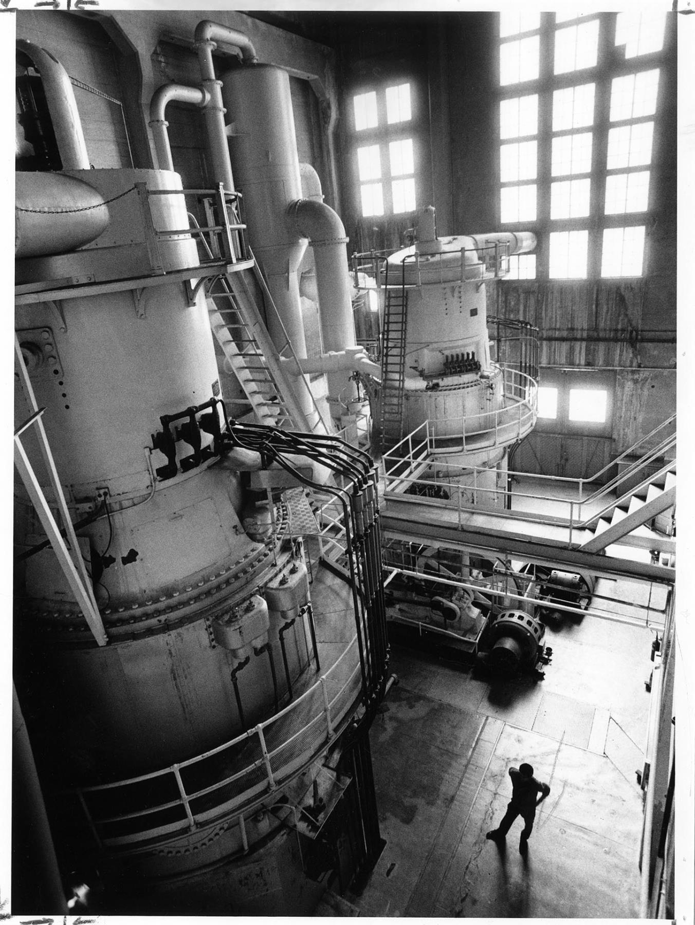 Image of Interior of Georgetown steam plant, Seattle, October 1985