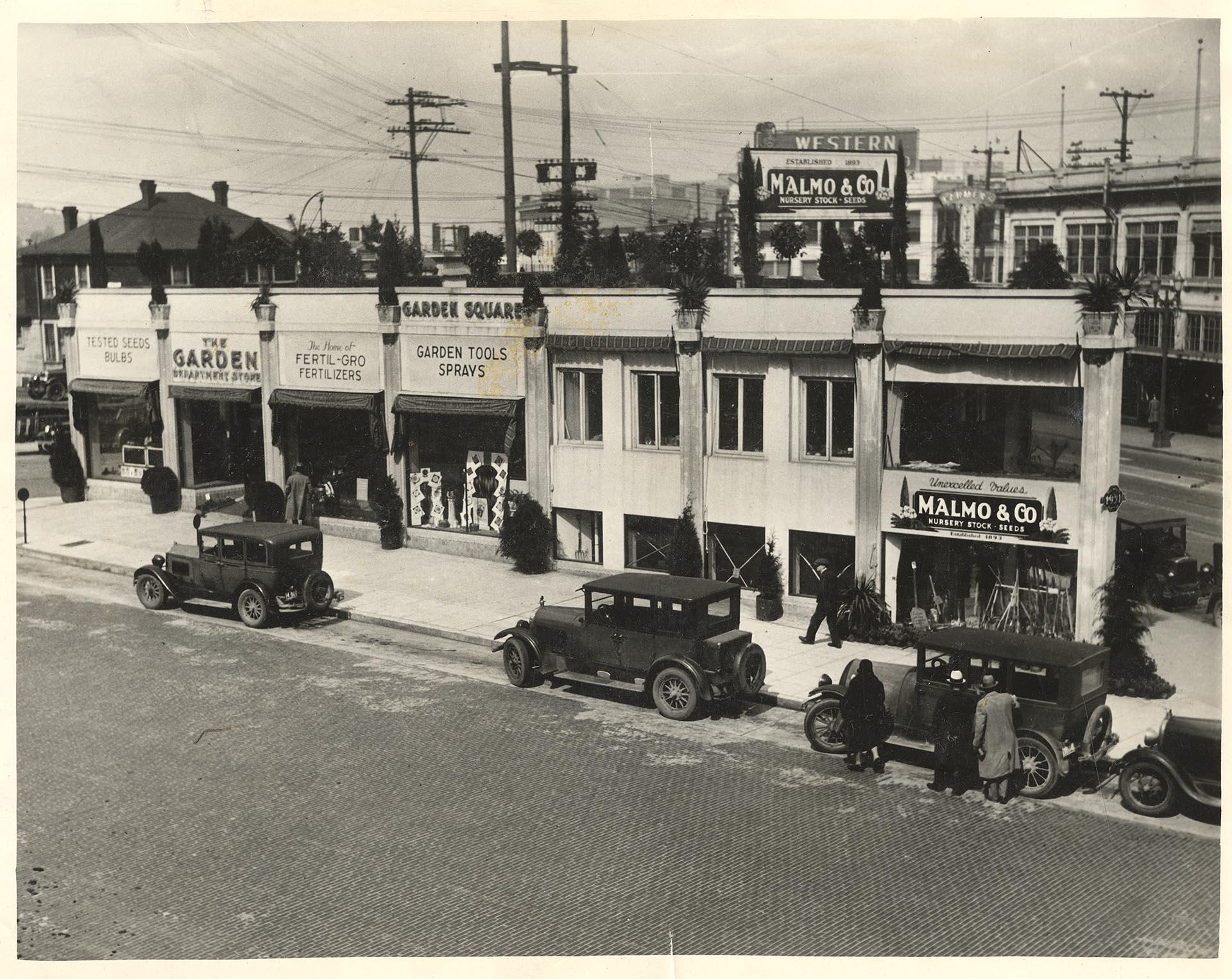 Image of Malmo Seed and Nursery Company, Seattle, circa 1931