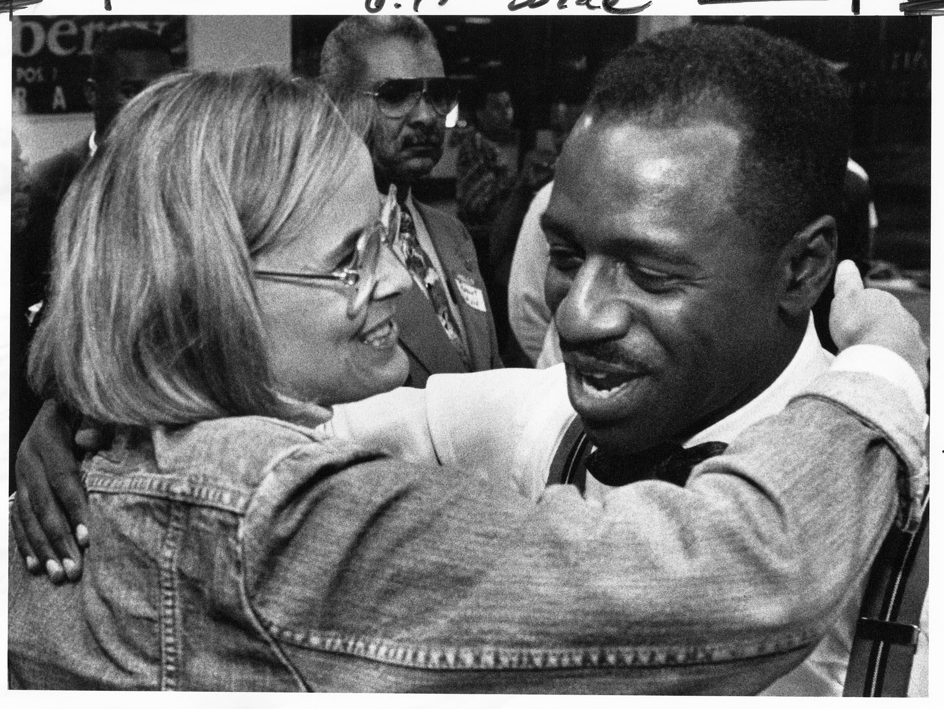 Image of Jesse Wineberry and Debra Peevey, Seattle, September 15, 1992