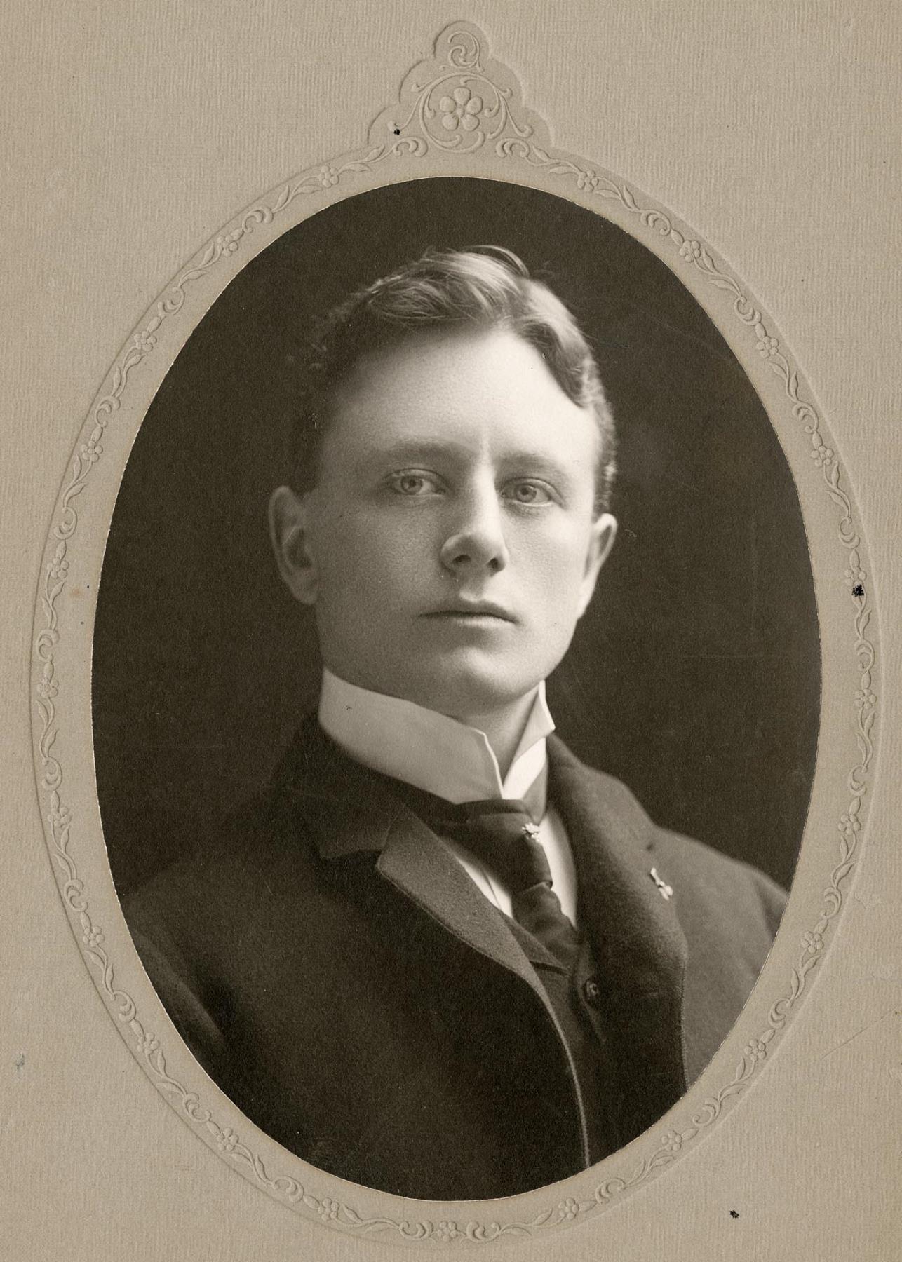 Image of Portrait of Walter Gordon Clark, Seattle, circa 1900