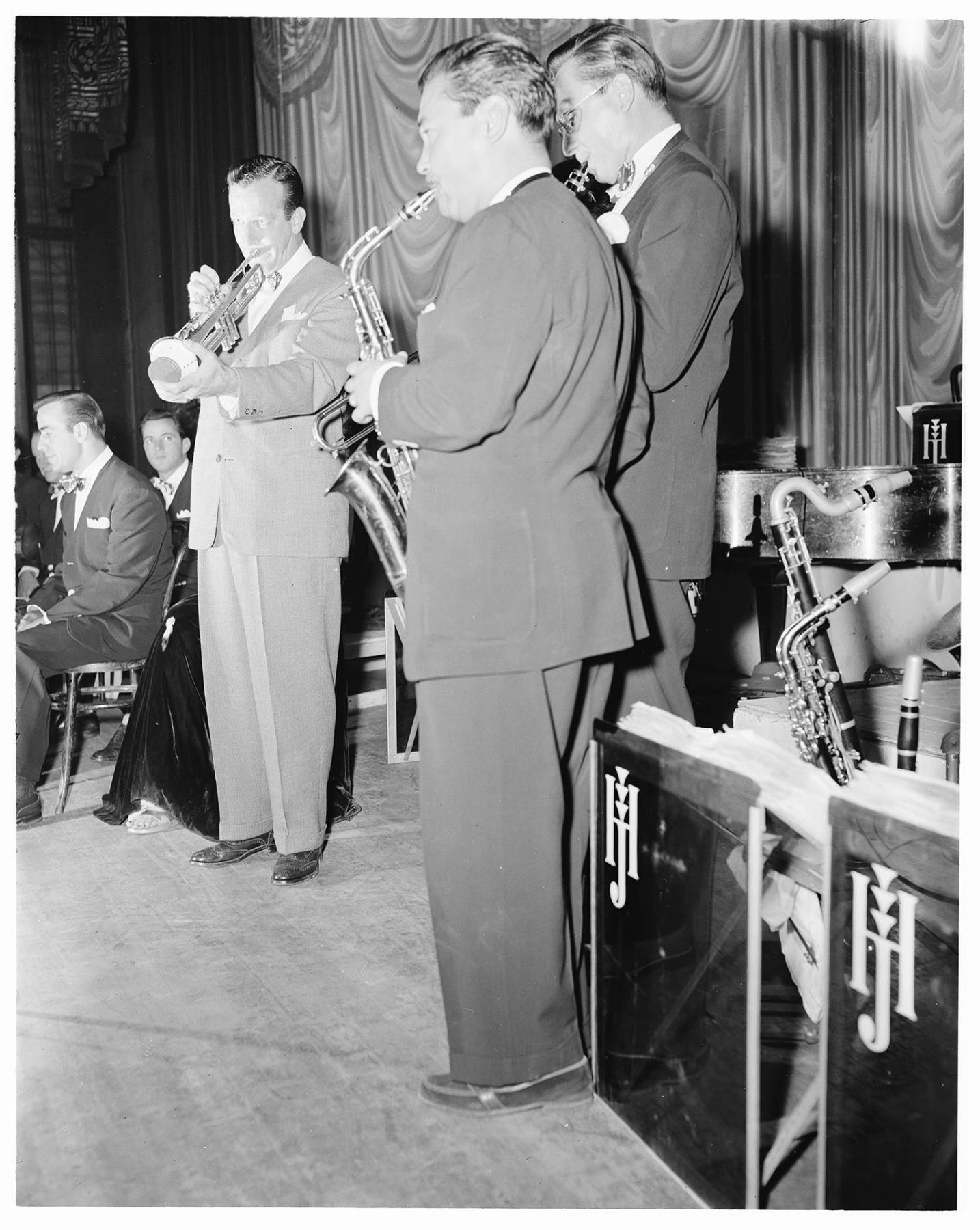 Image of Harry James and his orchestra, Seattle, September 20, 1947