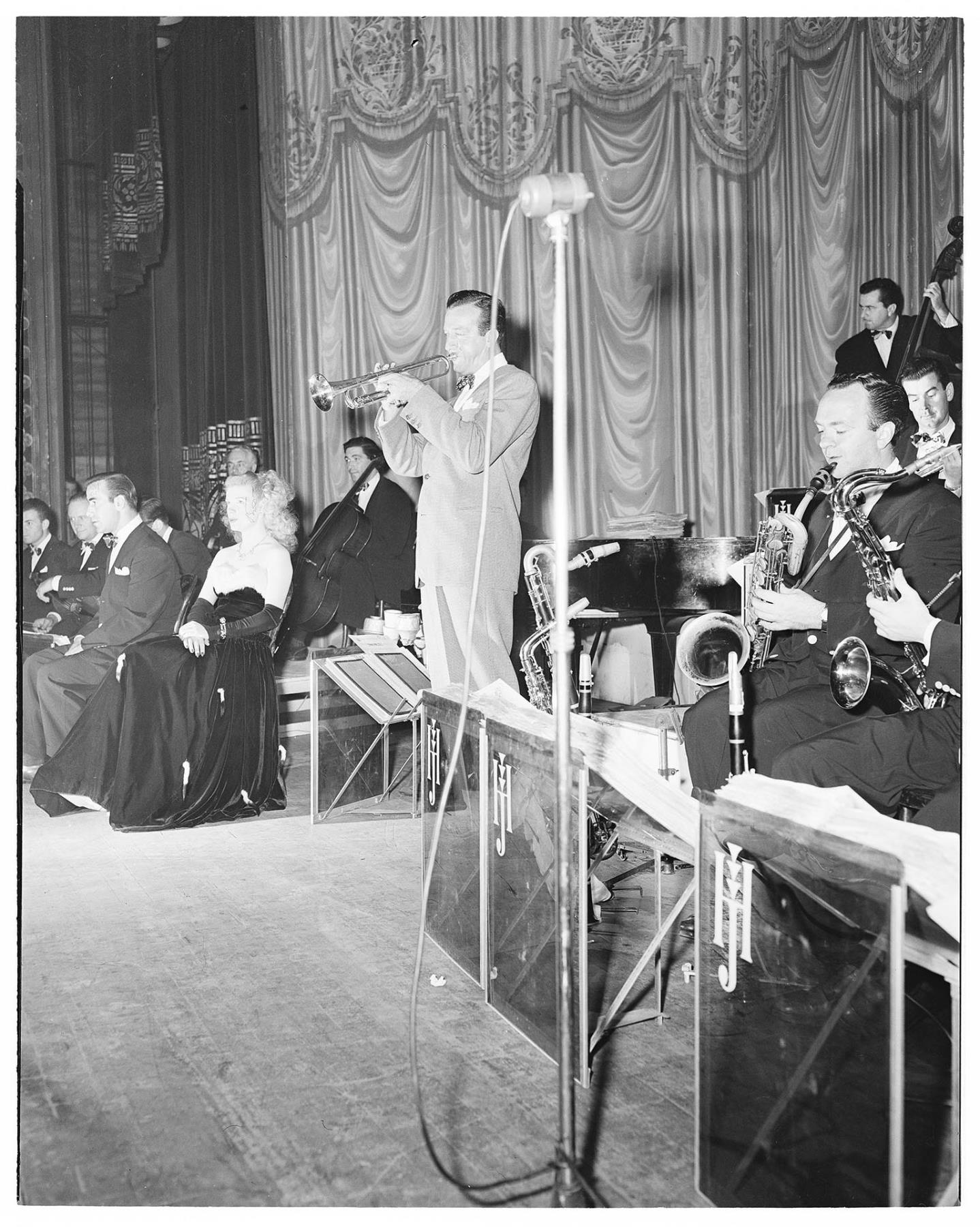 Image of Harry James and his orchestra, Seattle, September 20, 1947