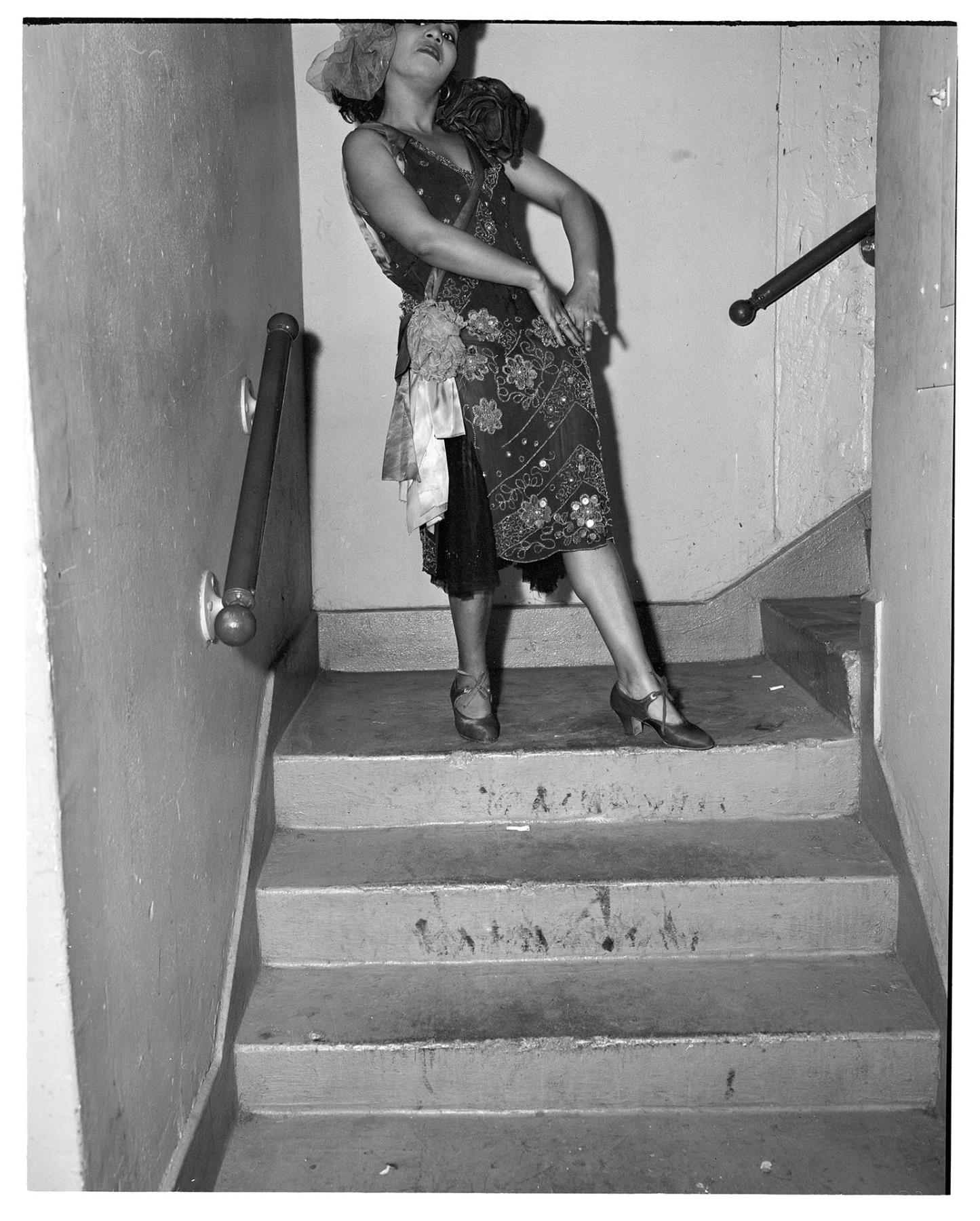 Image of Member of the Katherine Dunham dance group, Seattle,  February 1, 1948