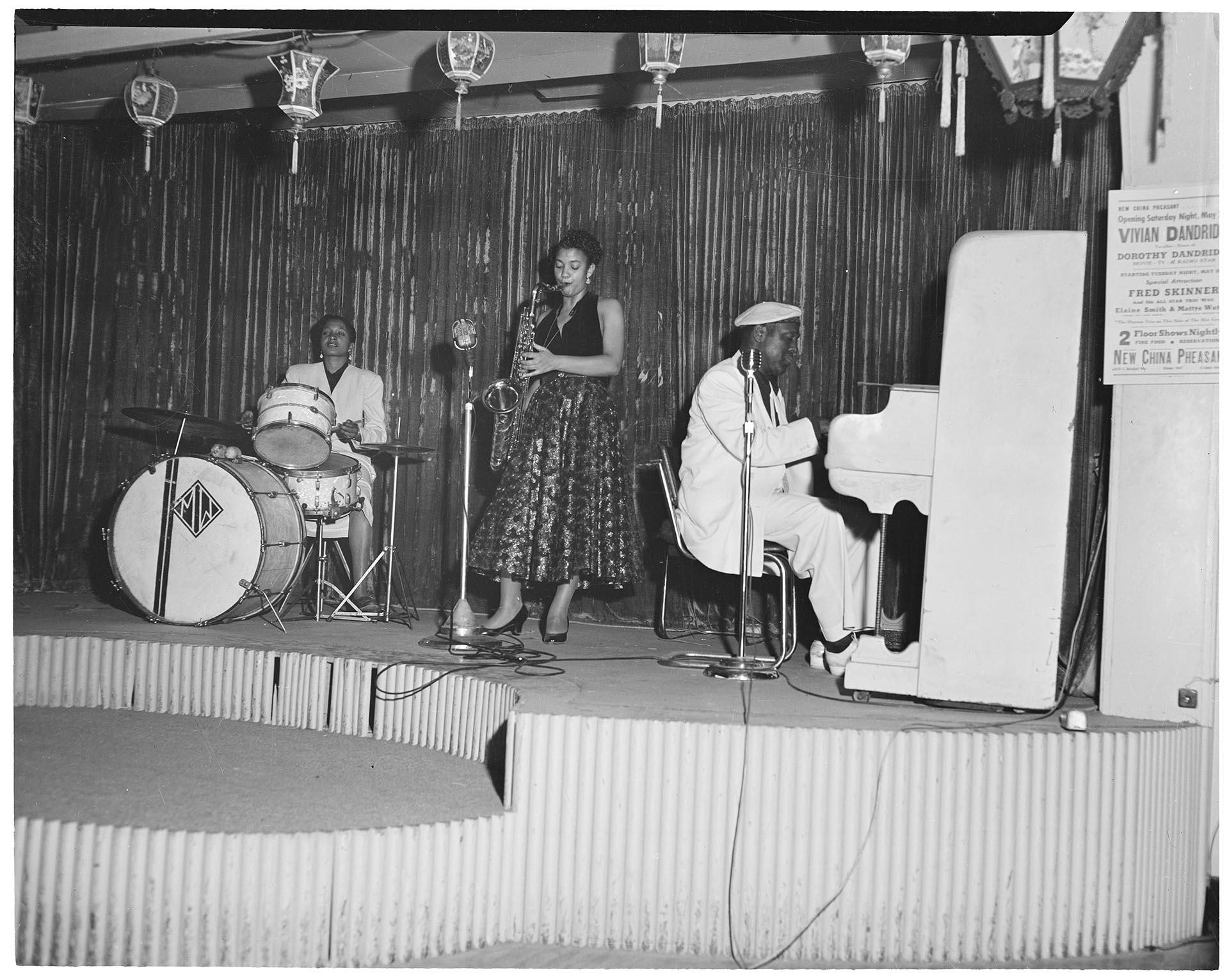 Image of Fred Skinner Trio at the New China Pheasant, Seattle, 1947