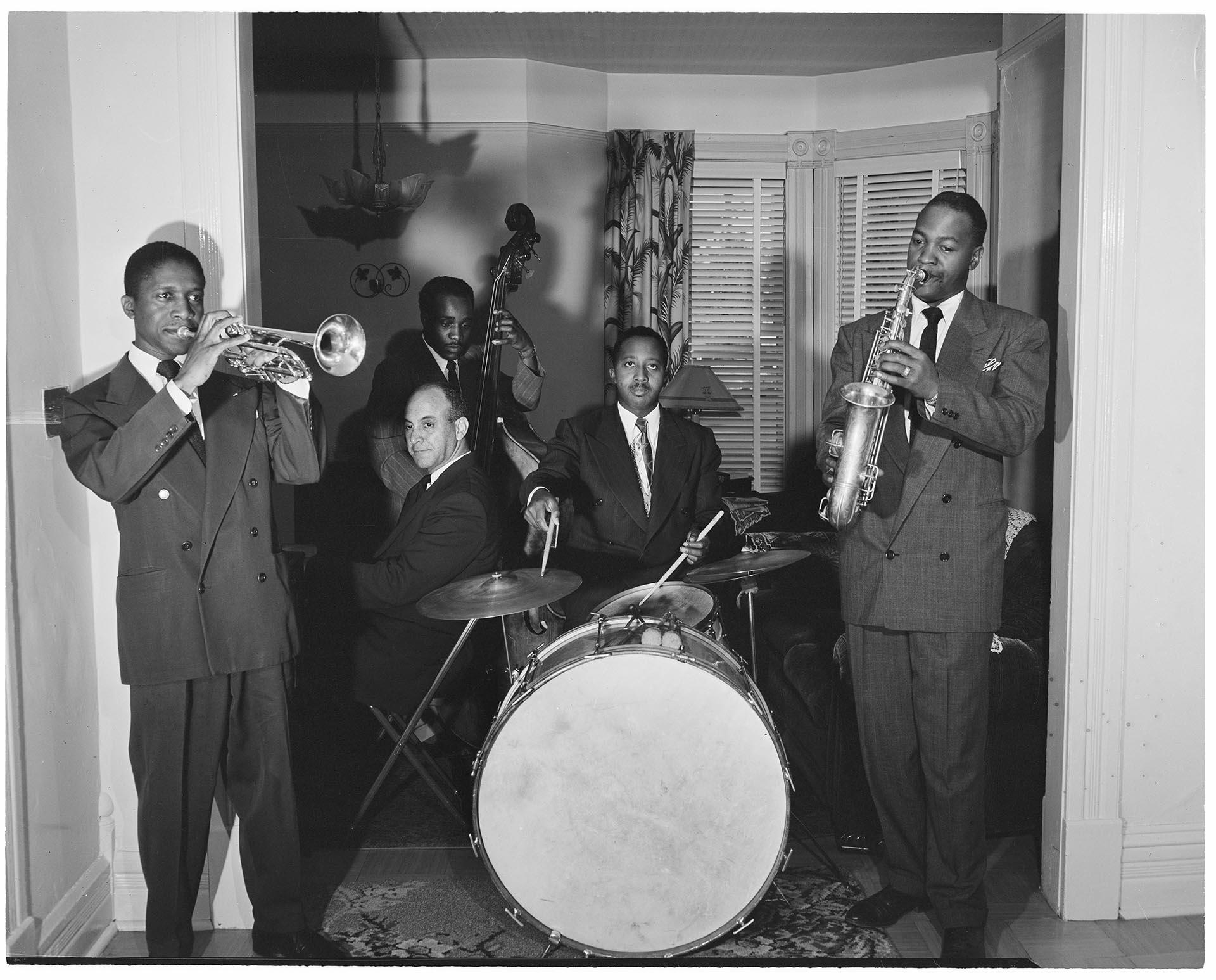 Image of Unidentified jazz band, 1947