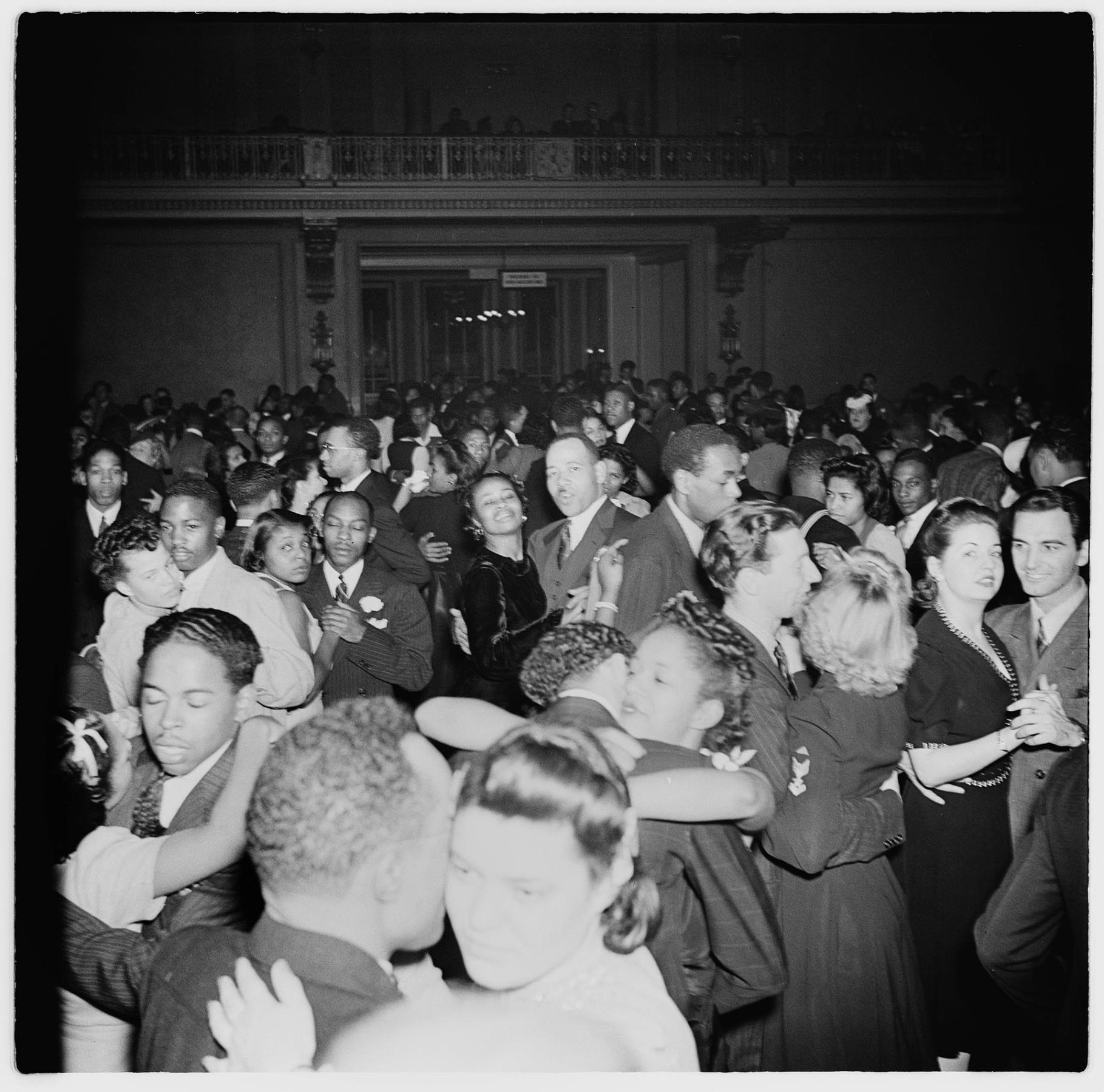 Image of Dance at the Eagles Club auditorium, Seattle, circa 1947
