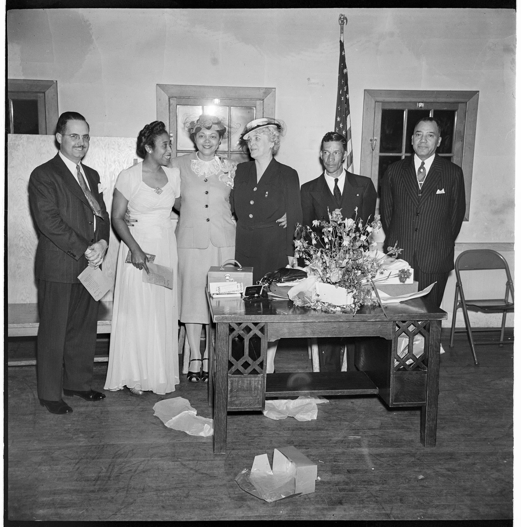 Image of Community leaders posing together, Seattle, circa 1953