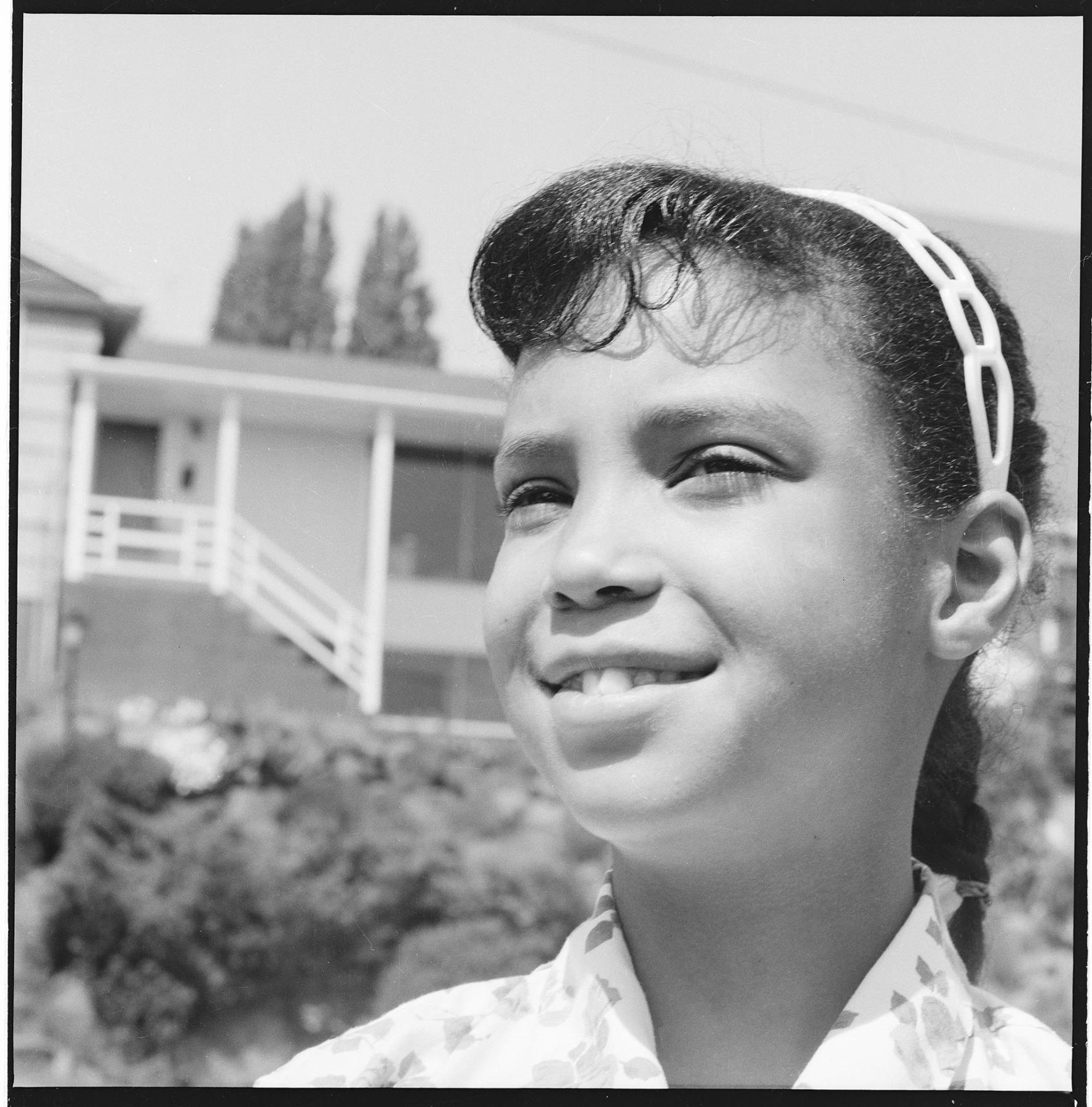 Image of Portrait of Cheryl Inez Smith, Seattle, circa 1953
