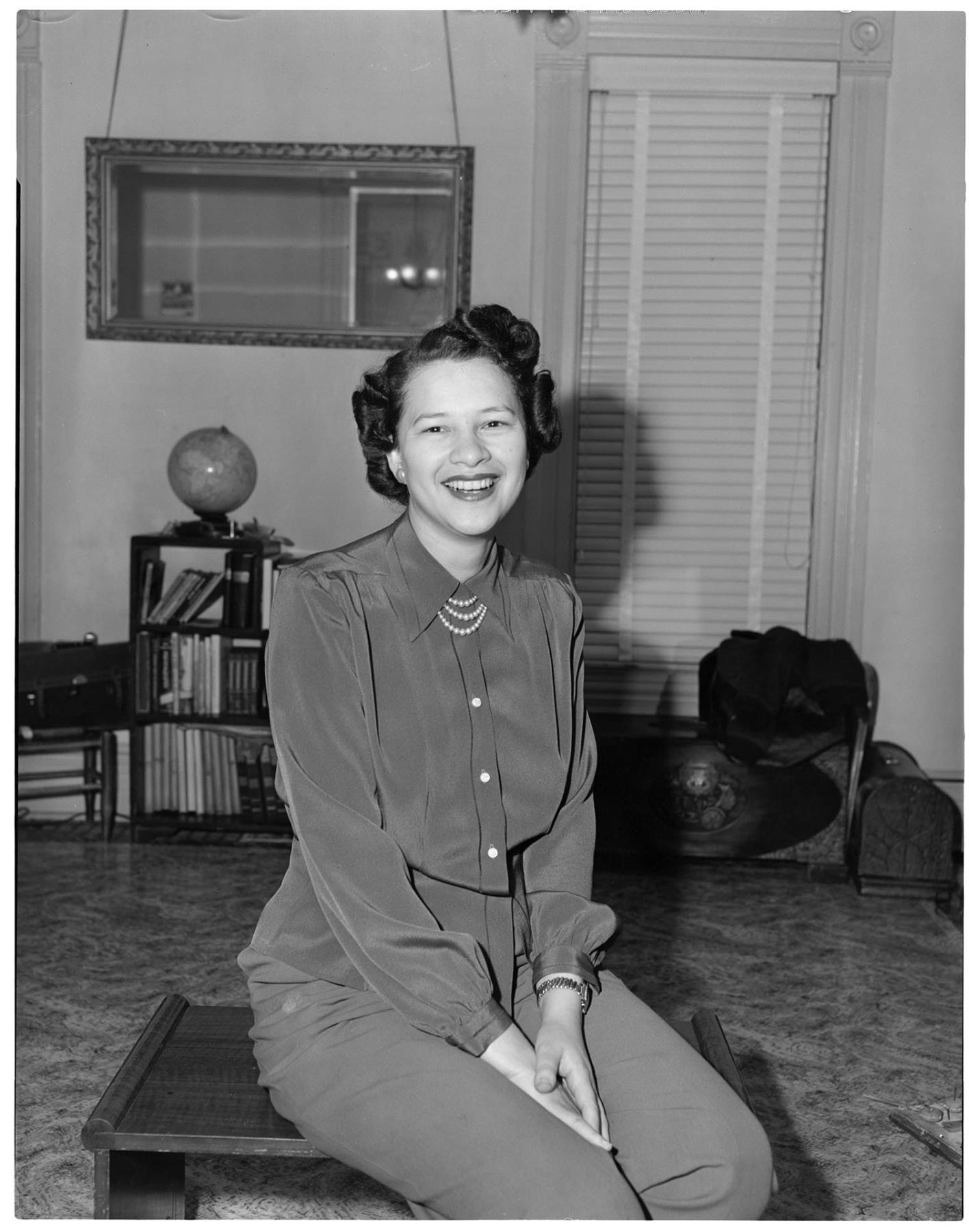 Image of Portrait of Mrs. Brennan King, Seattle, circa 1950