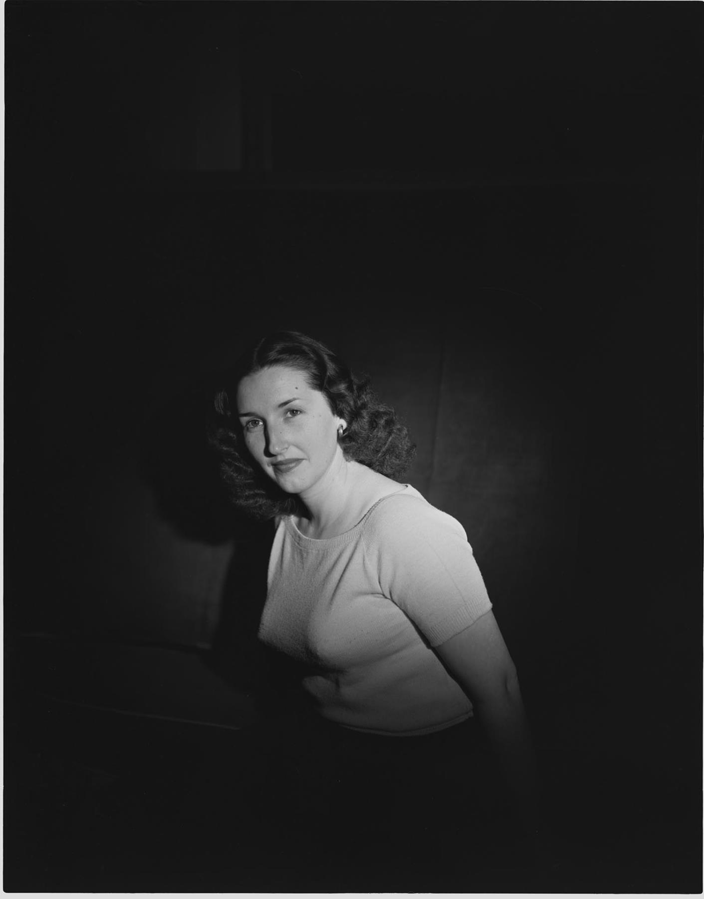 Image of Portrait of Fran Frazier, Seattle, March 24, 1950