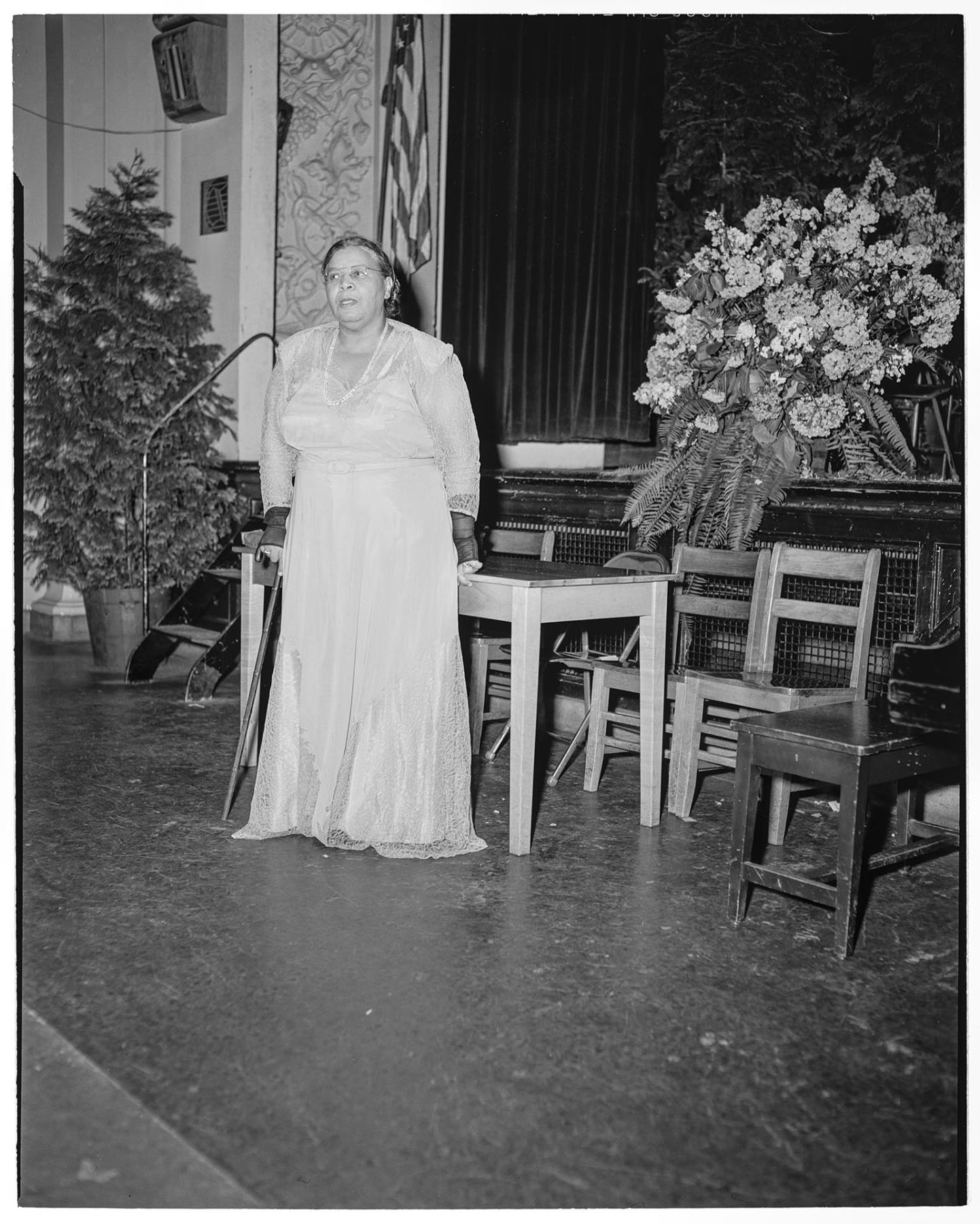 Image of NACWC convention speaker in Seattle, August 1948