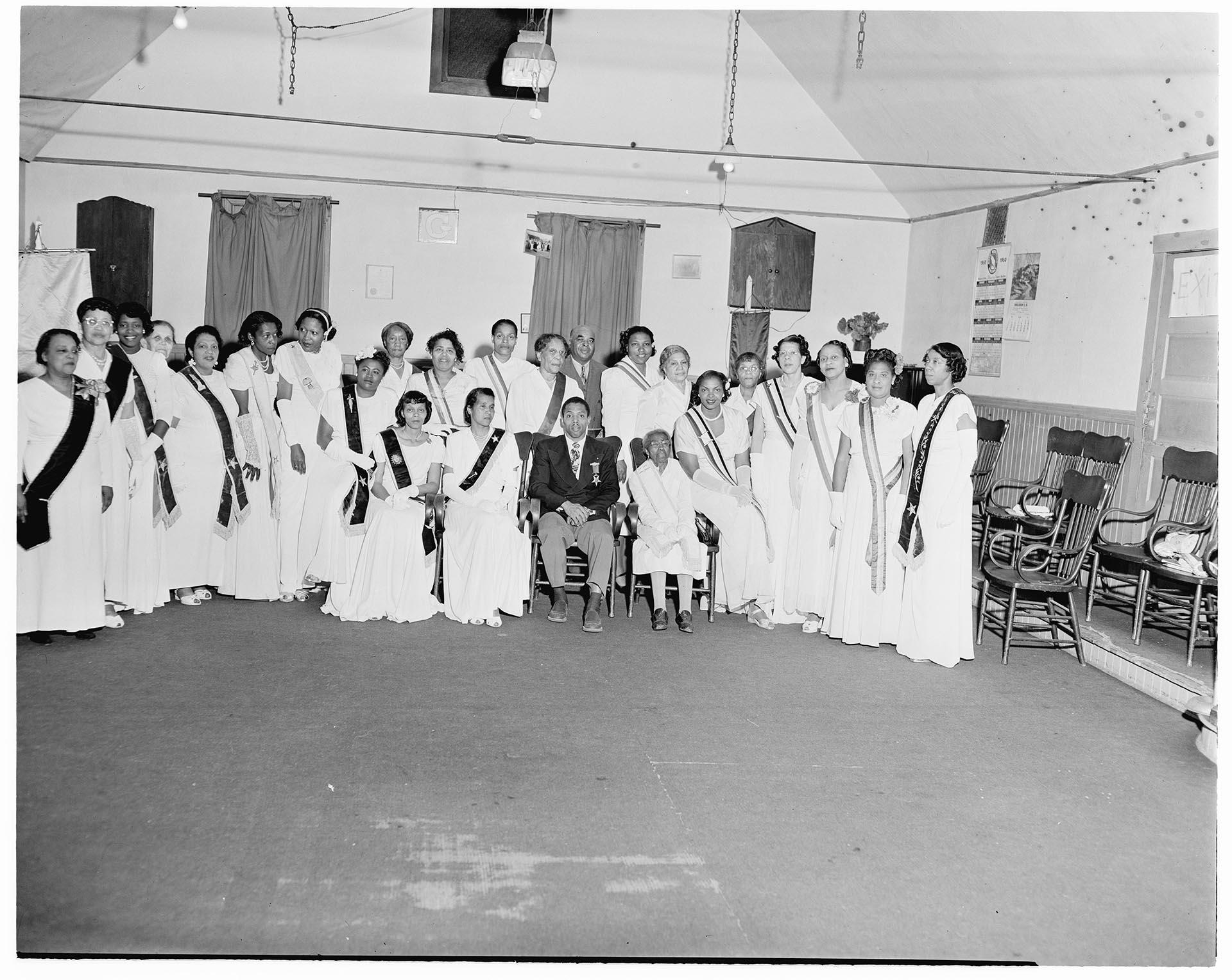 Image of Masonic event, Seattle, June 1950
