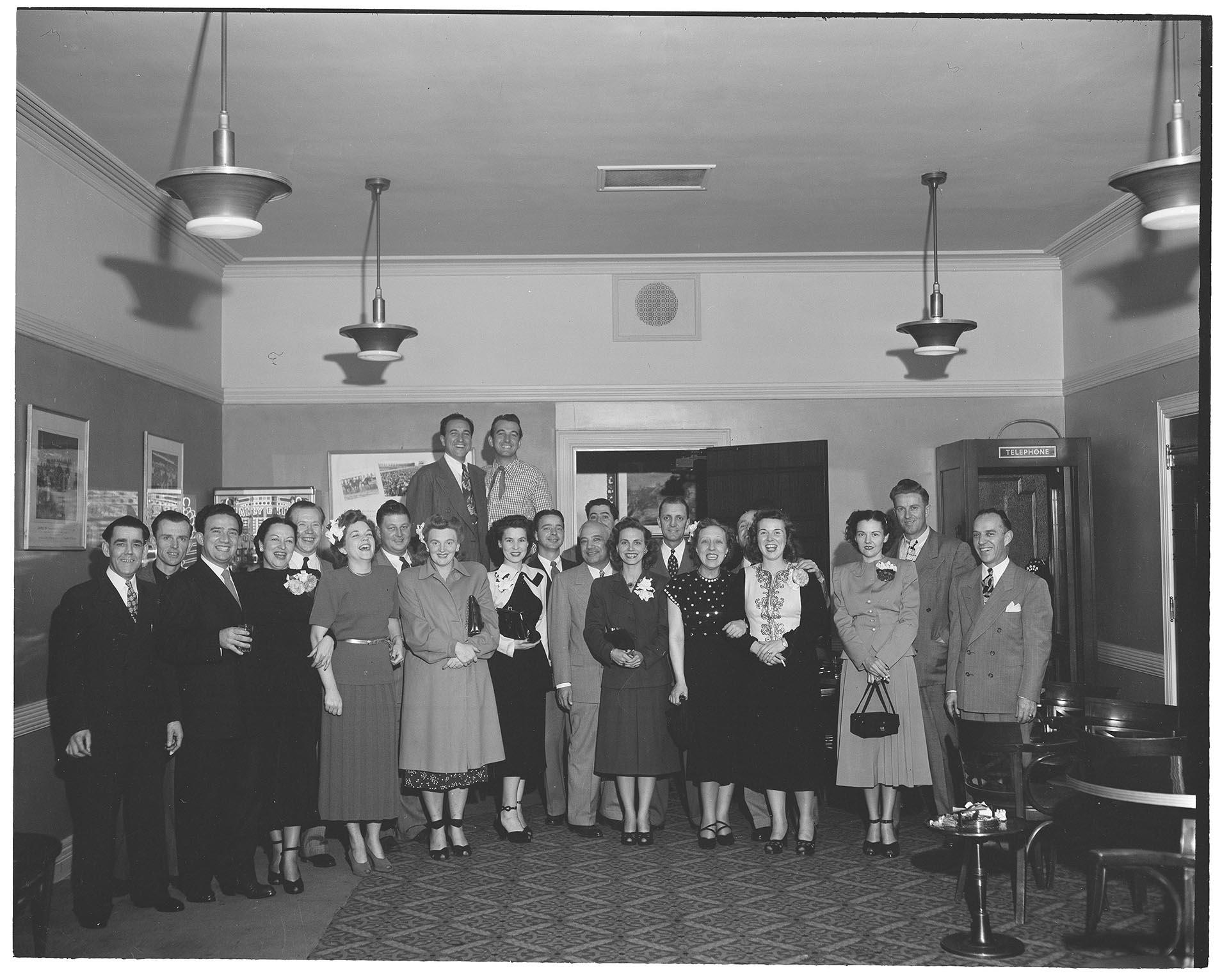 Image of Group at the Italian Club, Seattle, circa 1950