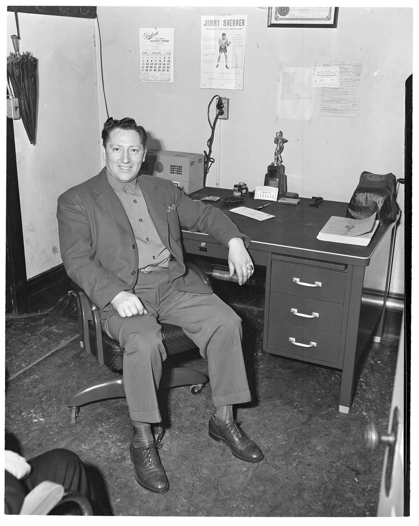 Image of Max Weisbooth, Seattle, February 22, 1948